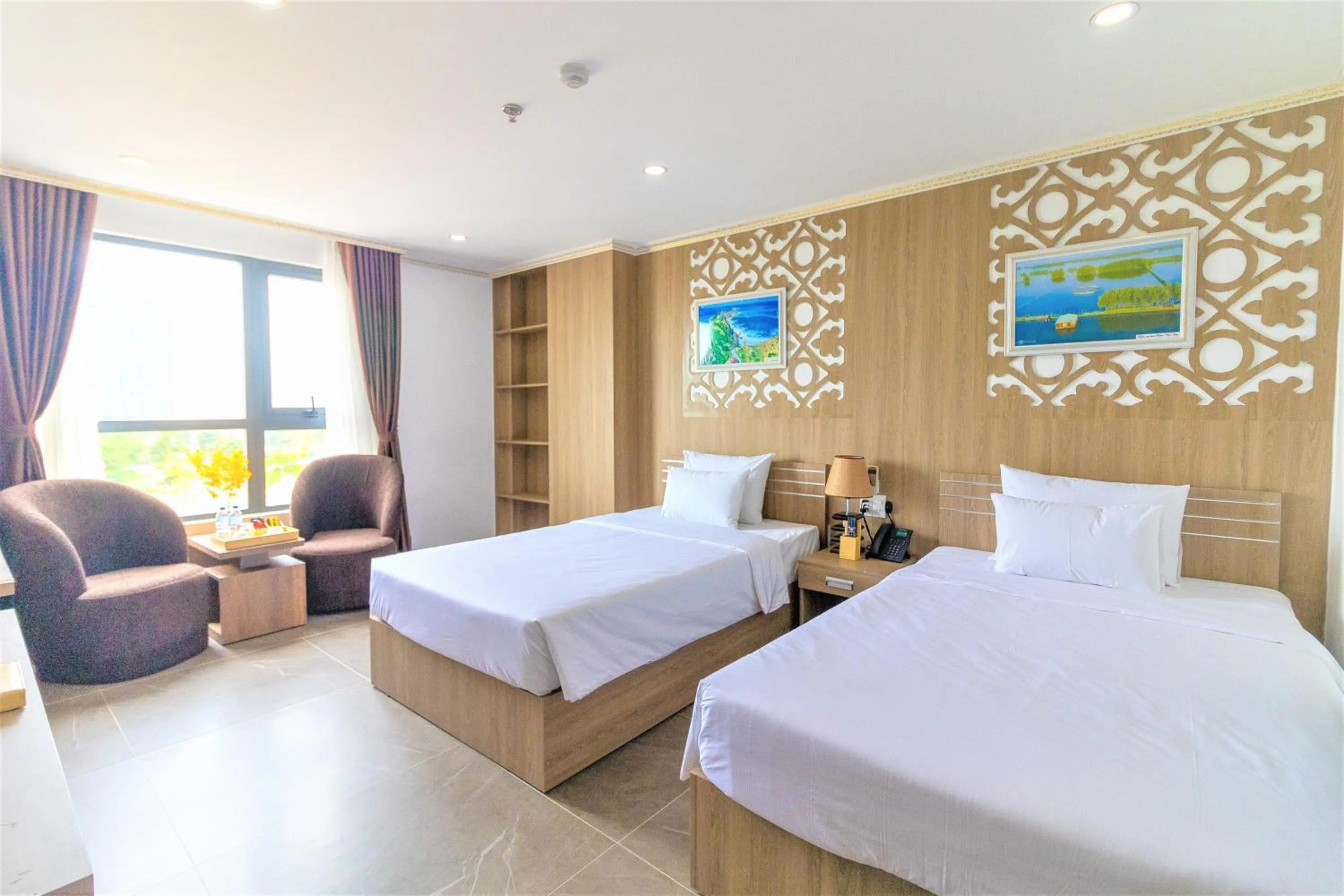 Bedroom, Bed in Pearl Beach Hotel Quy Nhon