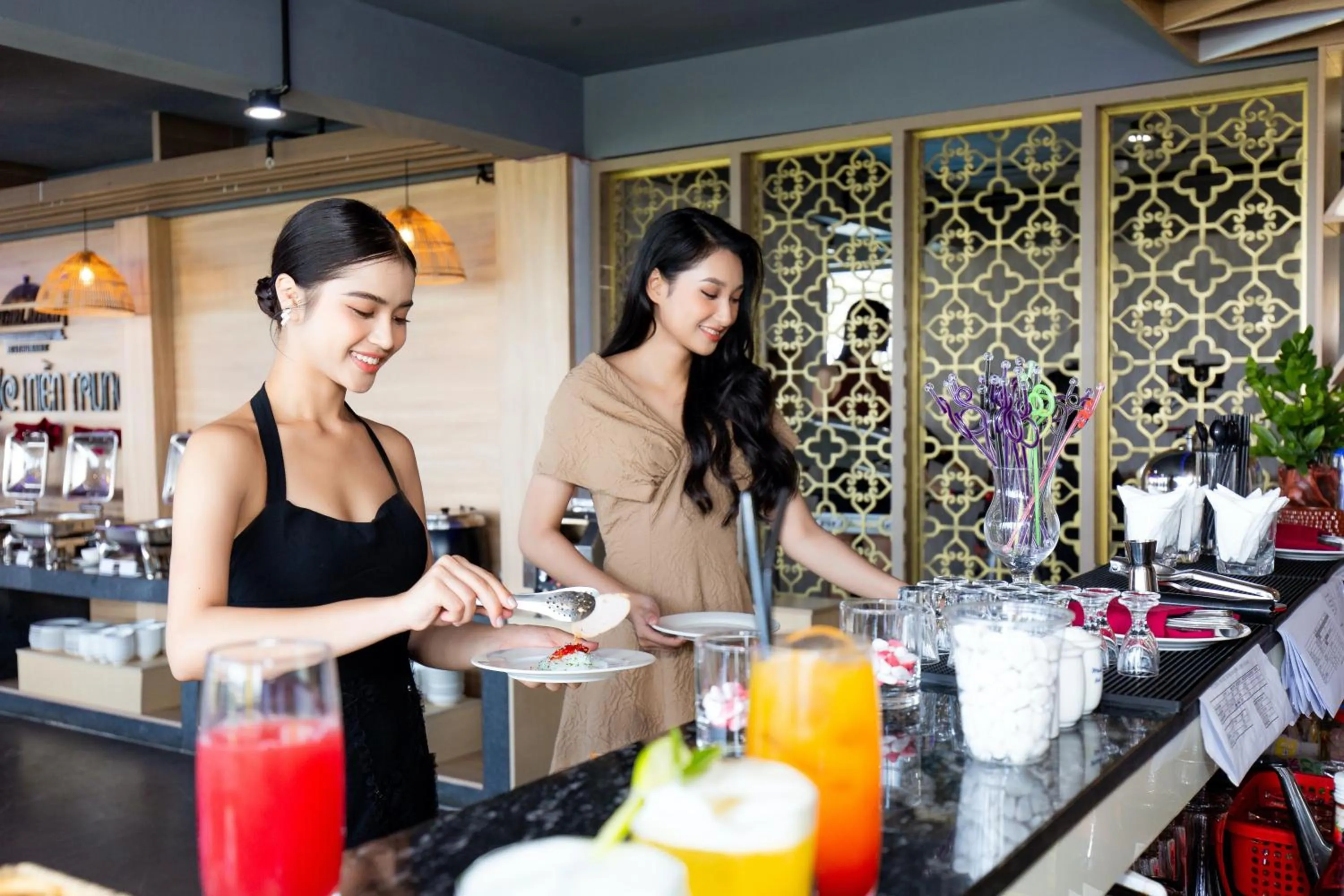 Restaurant/places to eat in Pearl Beach Hotel Quy Nhon