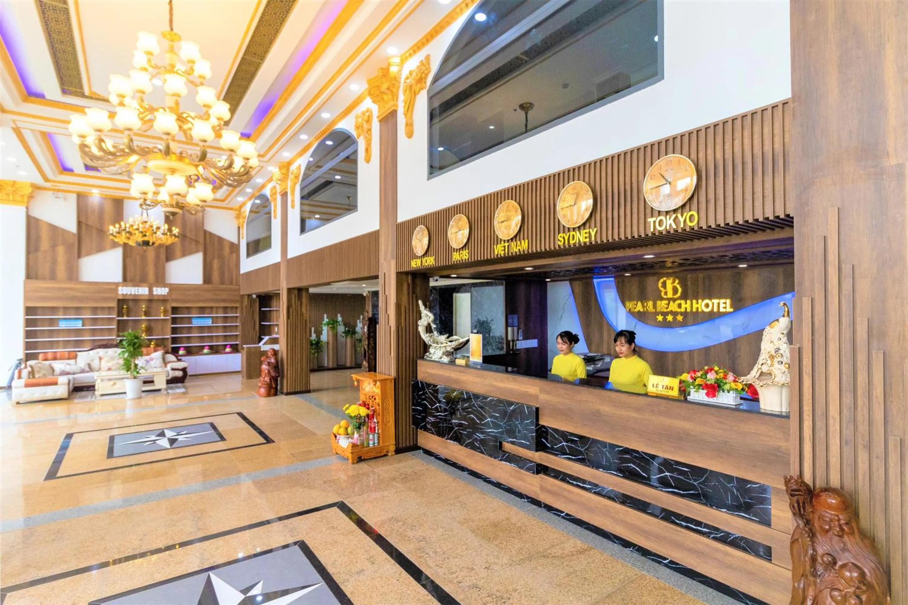 Lobby or reception in Pearl Beach Hotel Quy Nhon