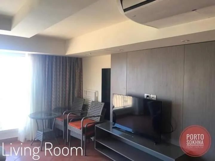 Amazing sea view Penthouse Apartment in Pyramids Porto El-Sokhna