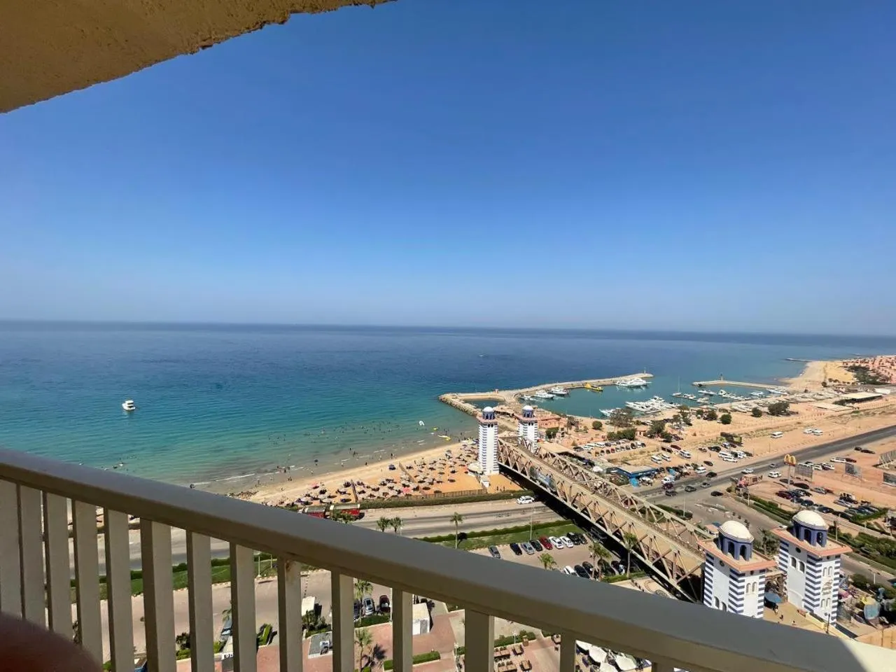 Amazing sea view Penthouse Apartment in Pyramids Porto El-Sokhna