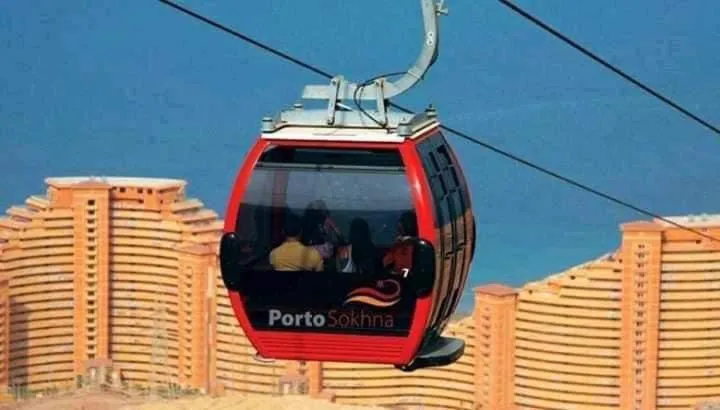 Amazing sea view Penthouse Apartment in Pyramids Porto El-Sokhna