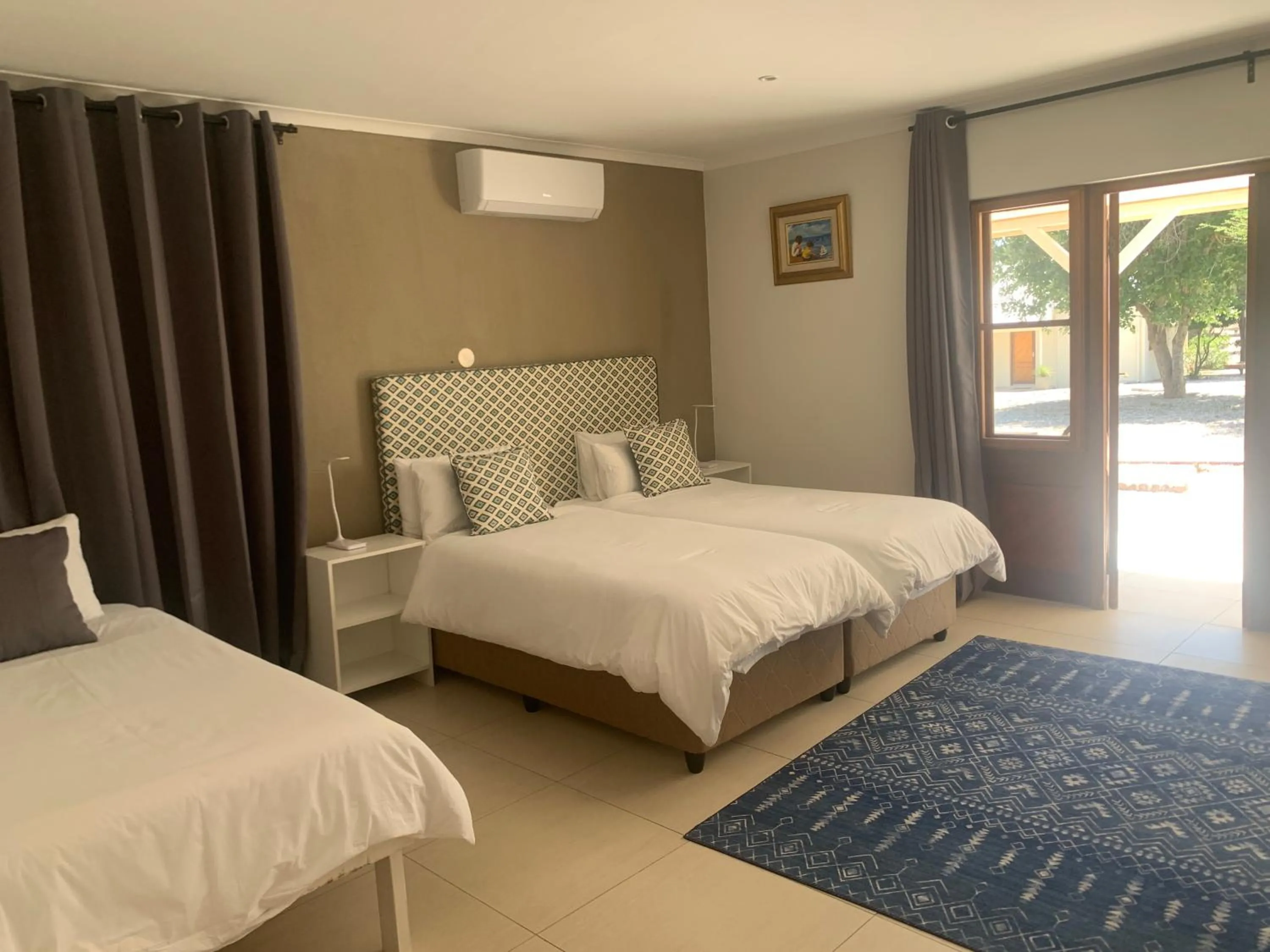 Bed in Otjibamba Lodge