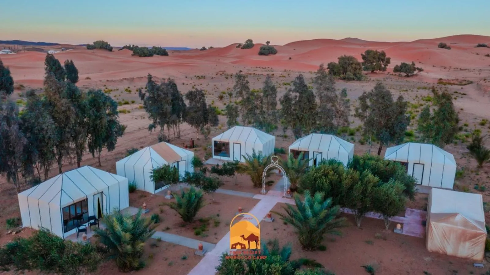 Natural landscape in Trek desert Morocco Sarl