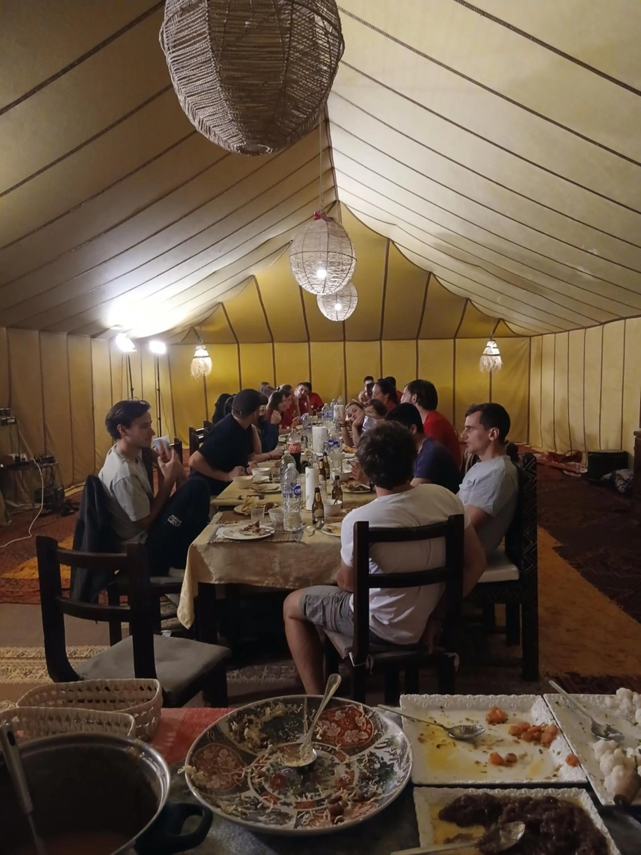 Restaurant/places to eat in Trek desert Morocco Sarl