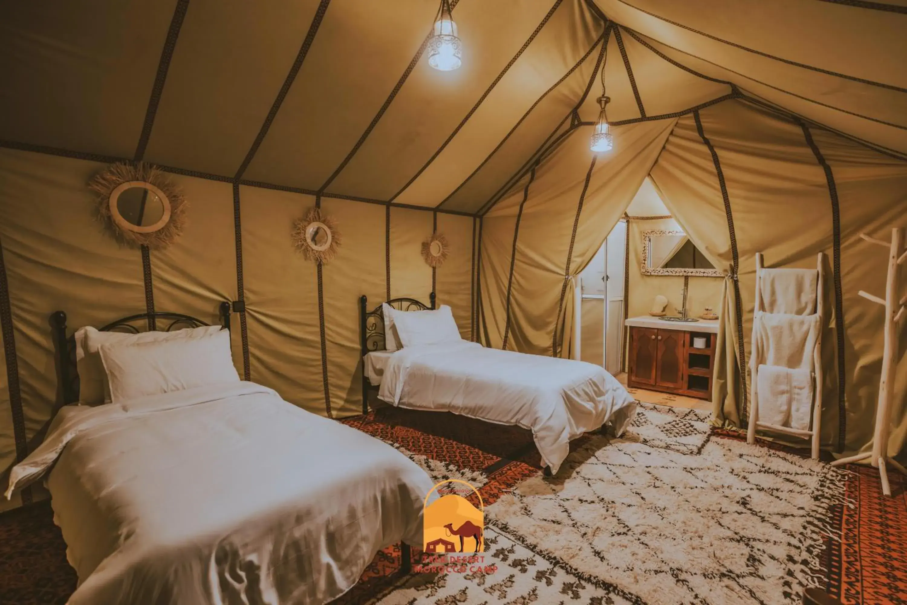 Triple Room with Garden View in Trek desert Morocco srul Triple Room with Garden View in Trek desert Morocco srul