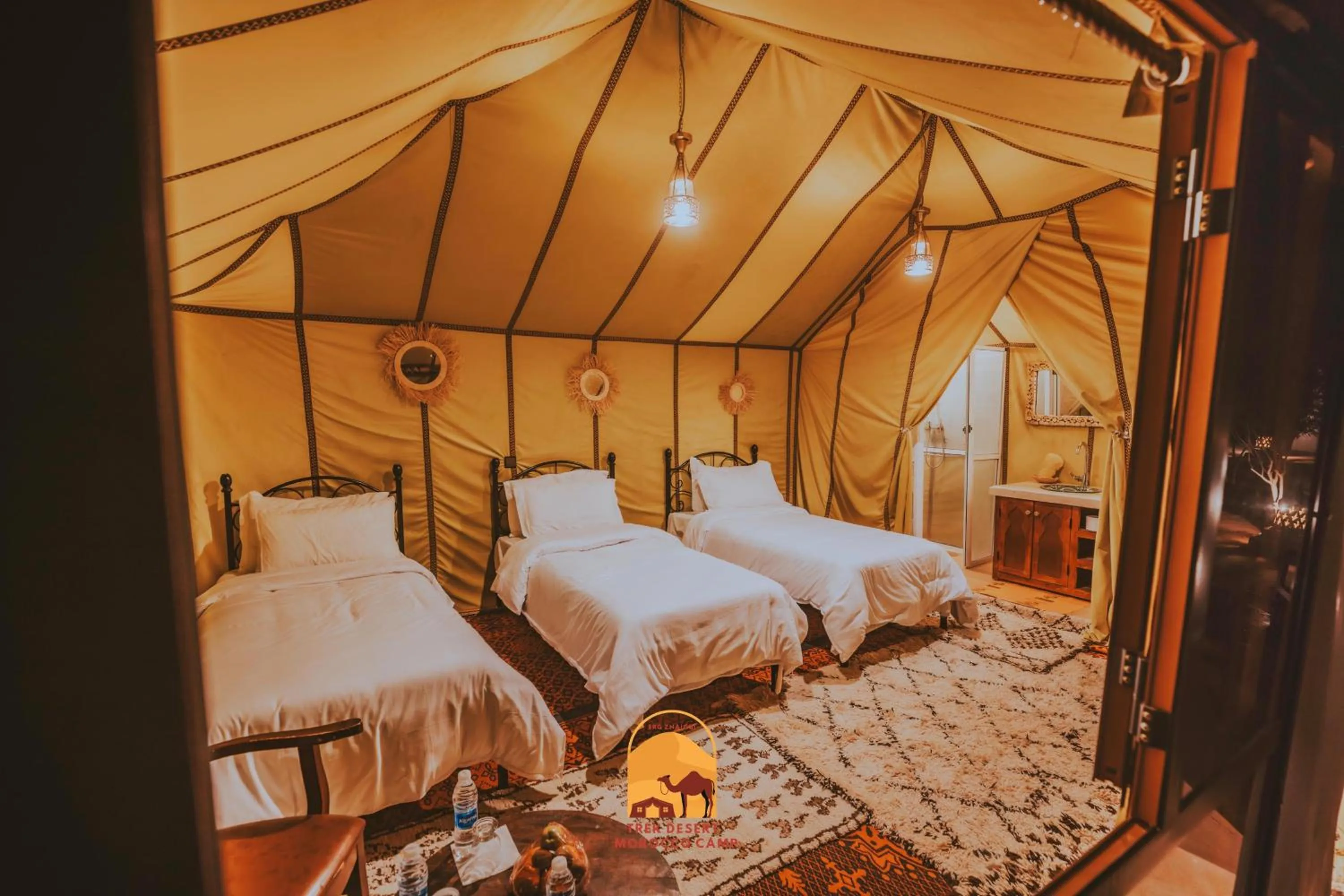 Bed in Trek desert Morocco Sarl