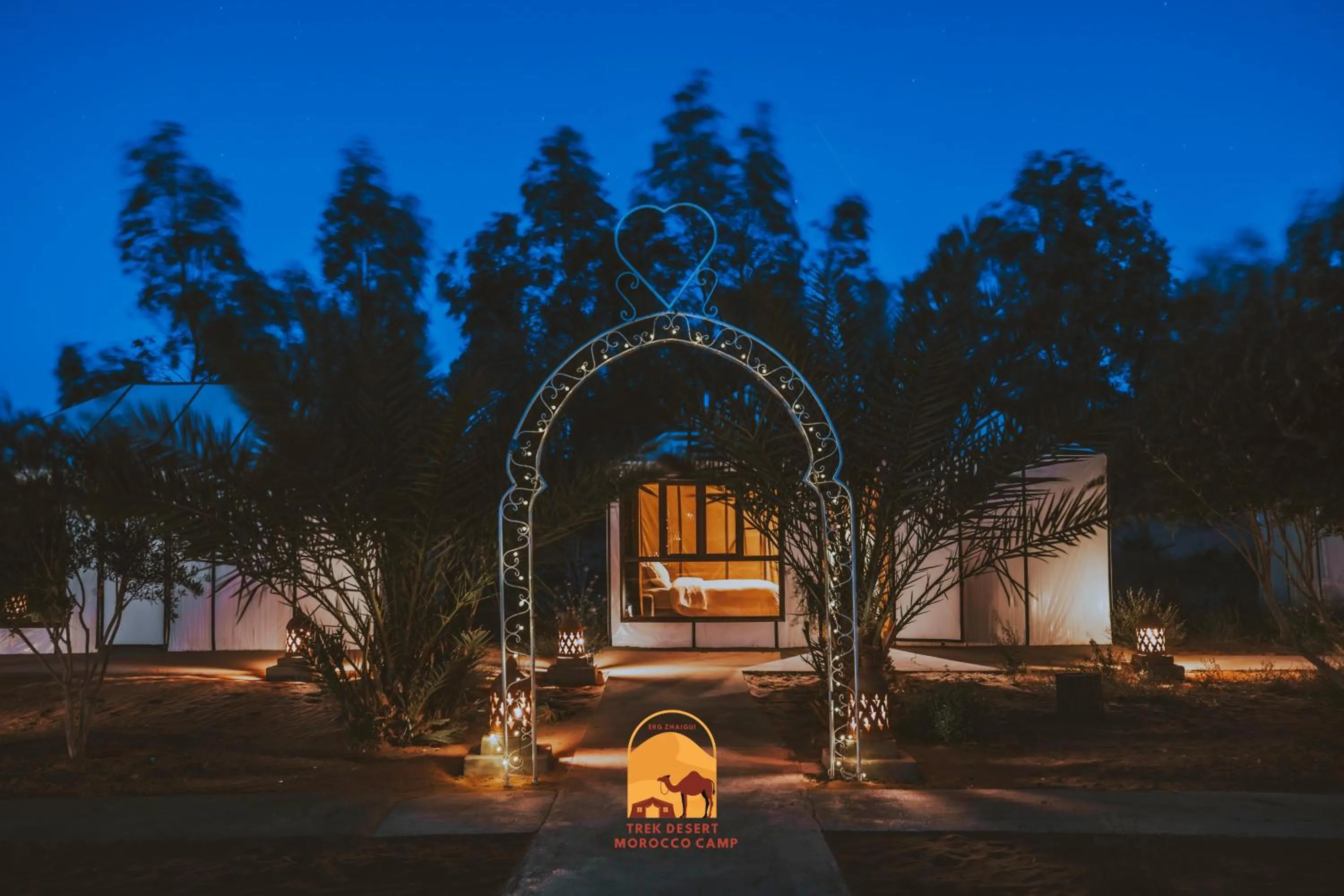 Garden in Trek desert Morocco Sarl