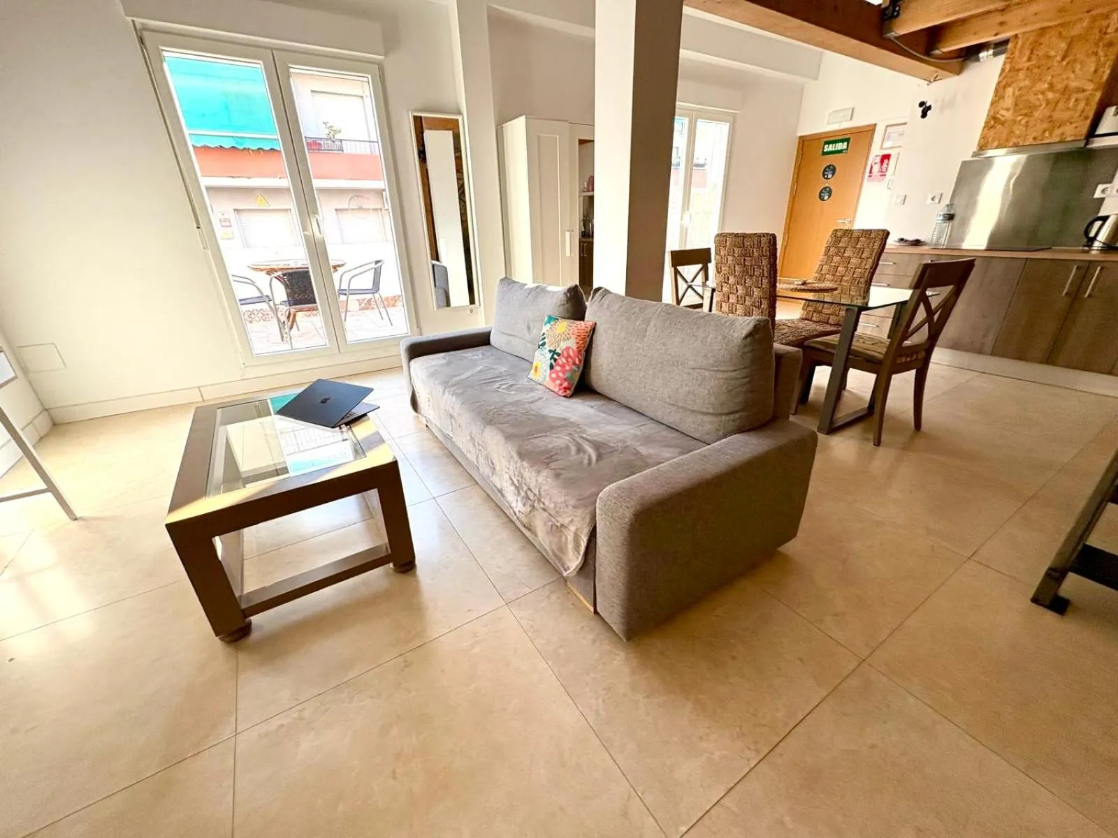 Living room in Soho Boho Apartments - with sunny rooftop terrace and fiber optic internet