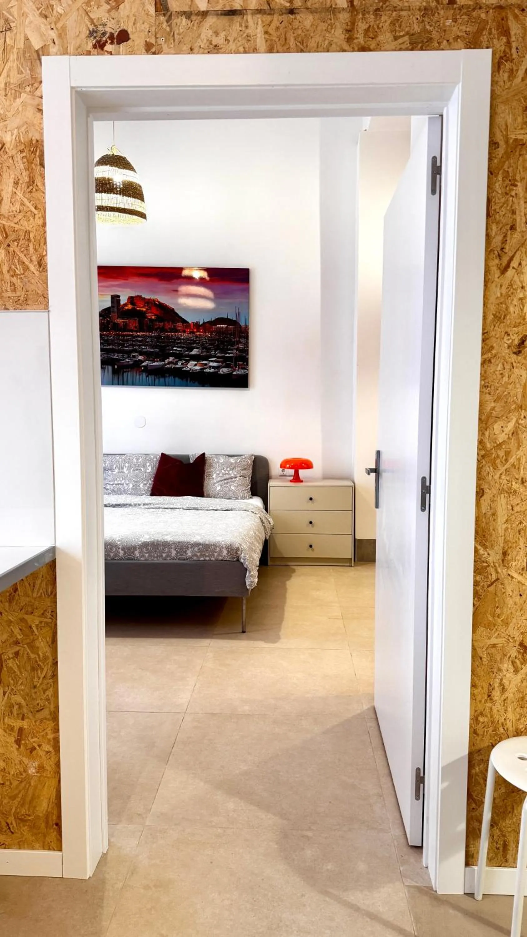 Photo of the whole room, Bed in Soho Boho Apartments - with sunny rooftop terrace and fiber optic internet