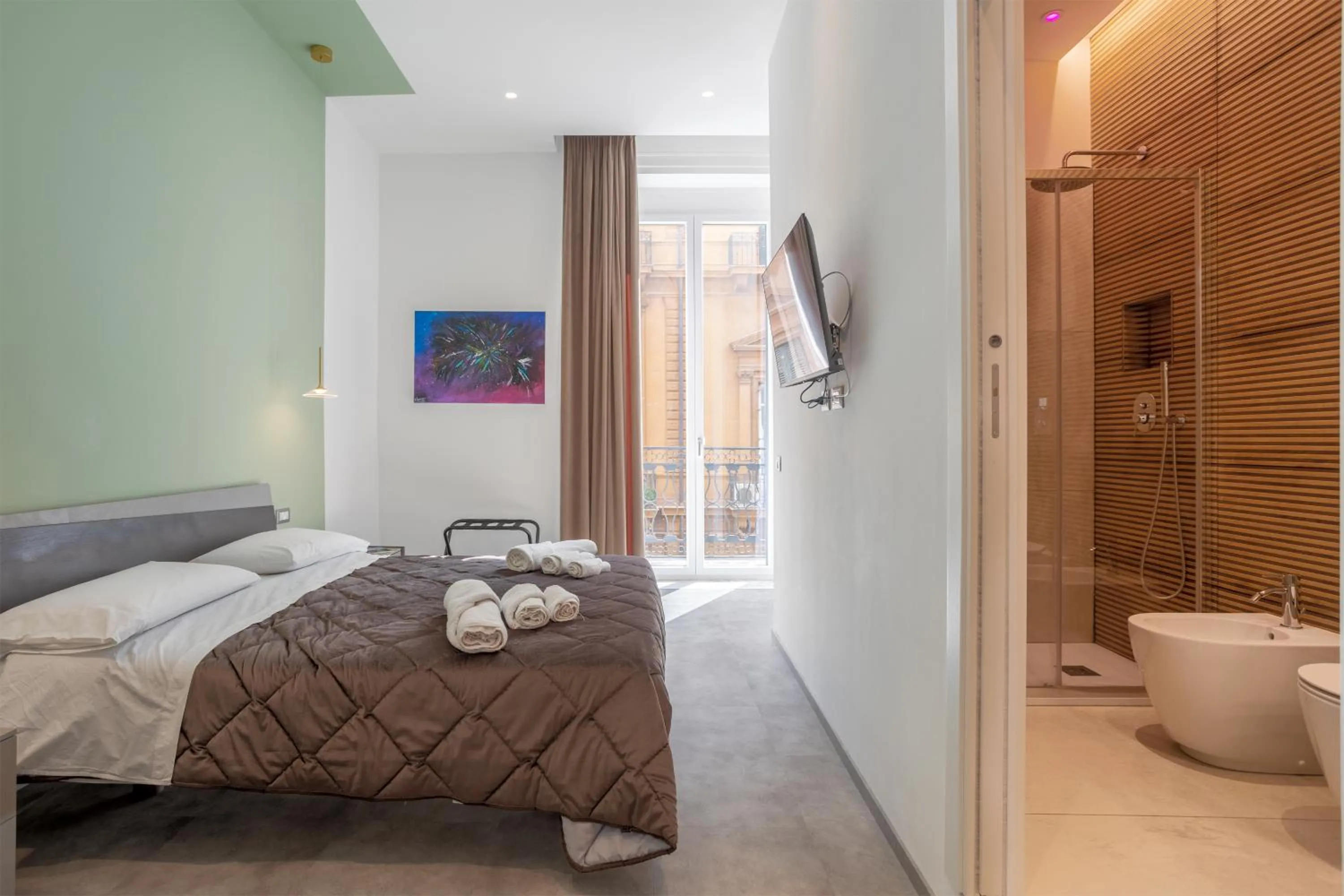 Bed in Mag 179 Bed & Spa