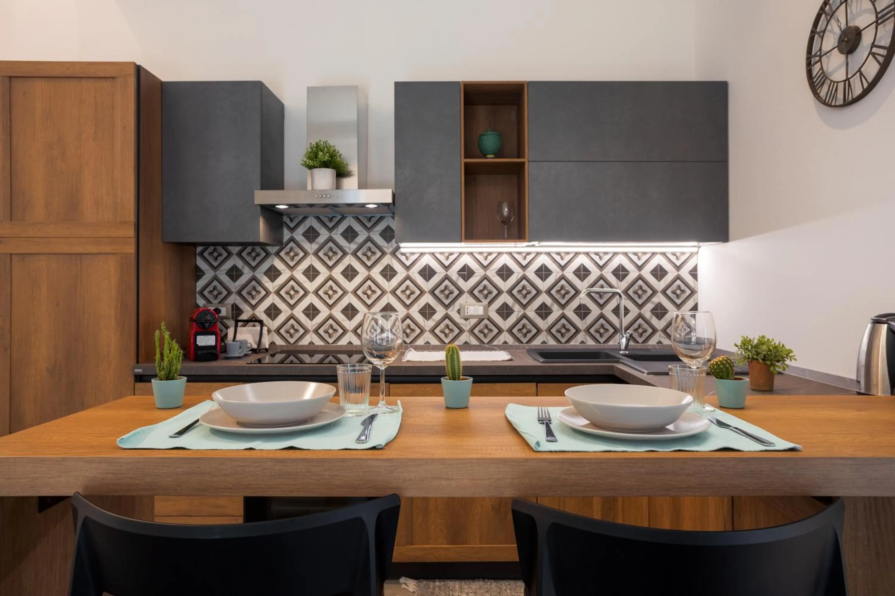 Kitchen or kitchenette in Mag 179 Bed & Spa