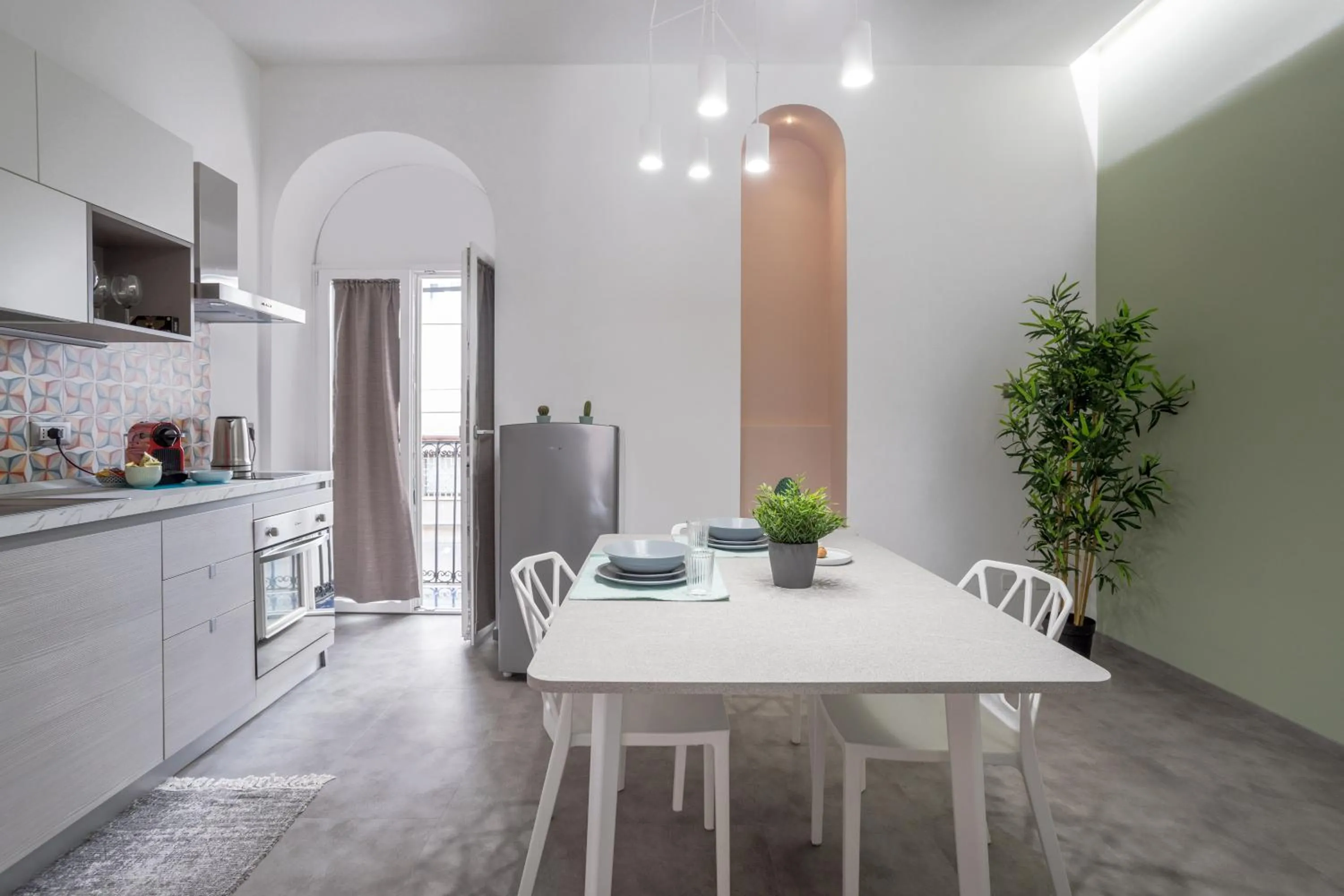 Kitchen or kitchenette in Mag 179 Bed & Spa