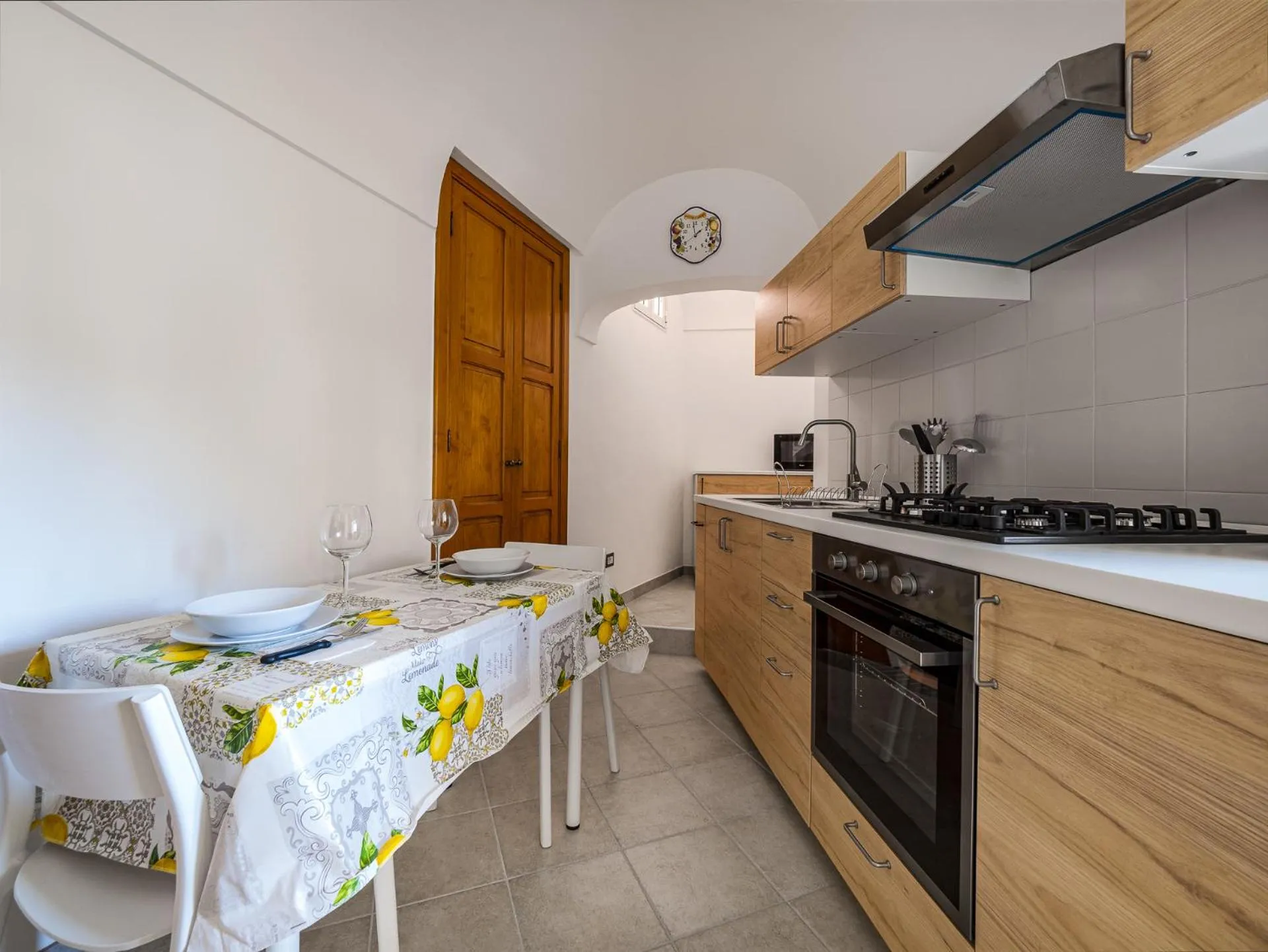kitchen in La Perla di Chicca