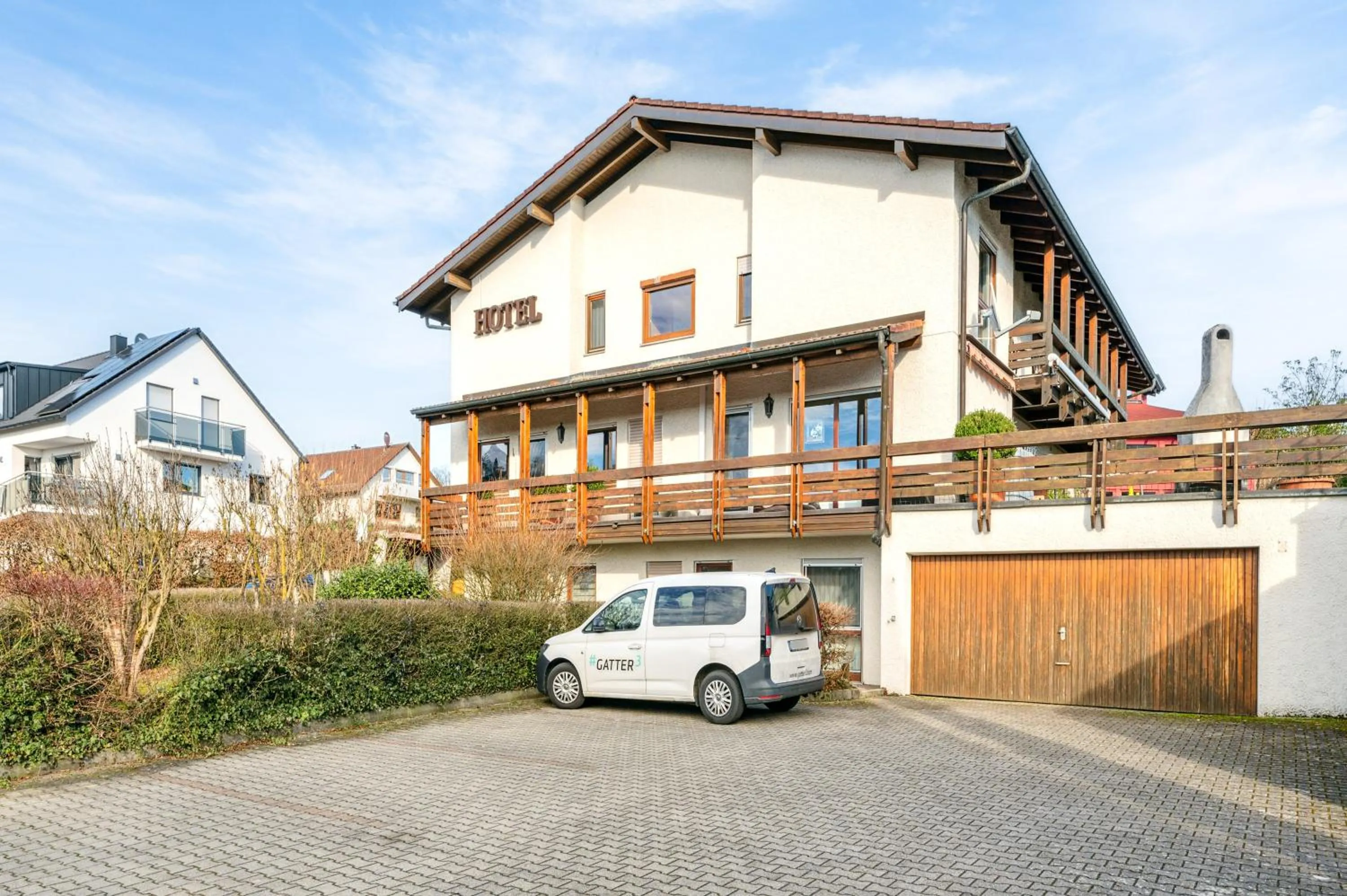 Property building in Gästehaus Hartwig