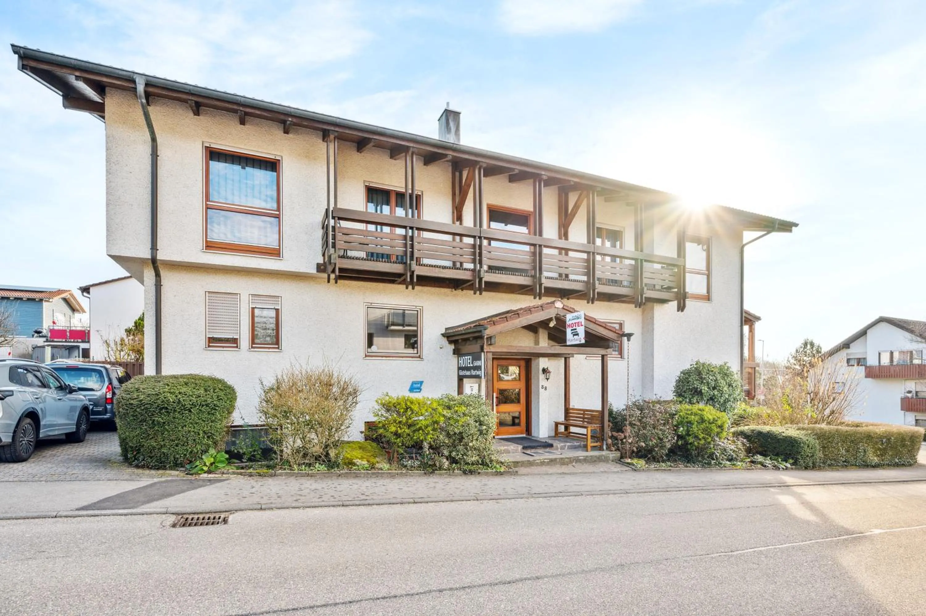 Property building in Gästehaus Hartwig