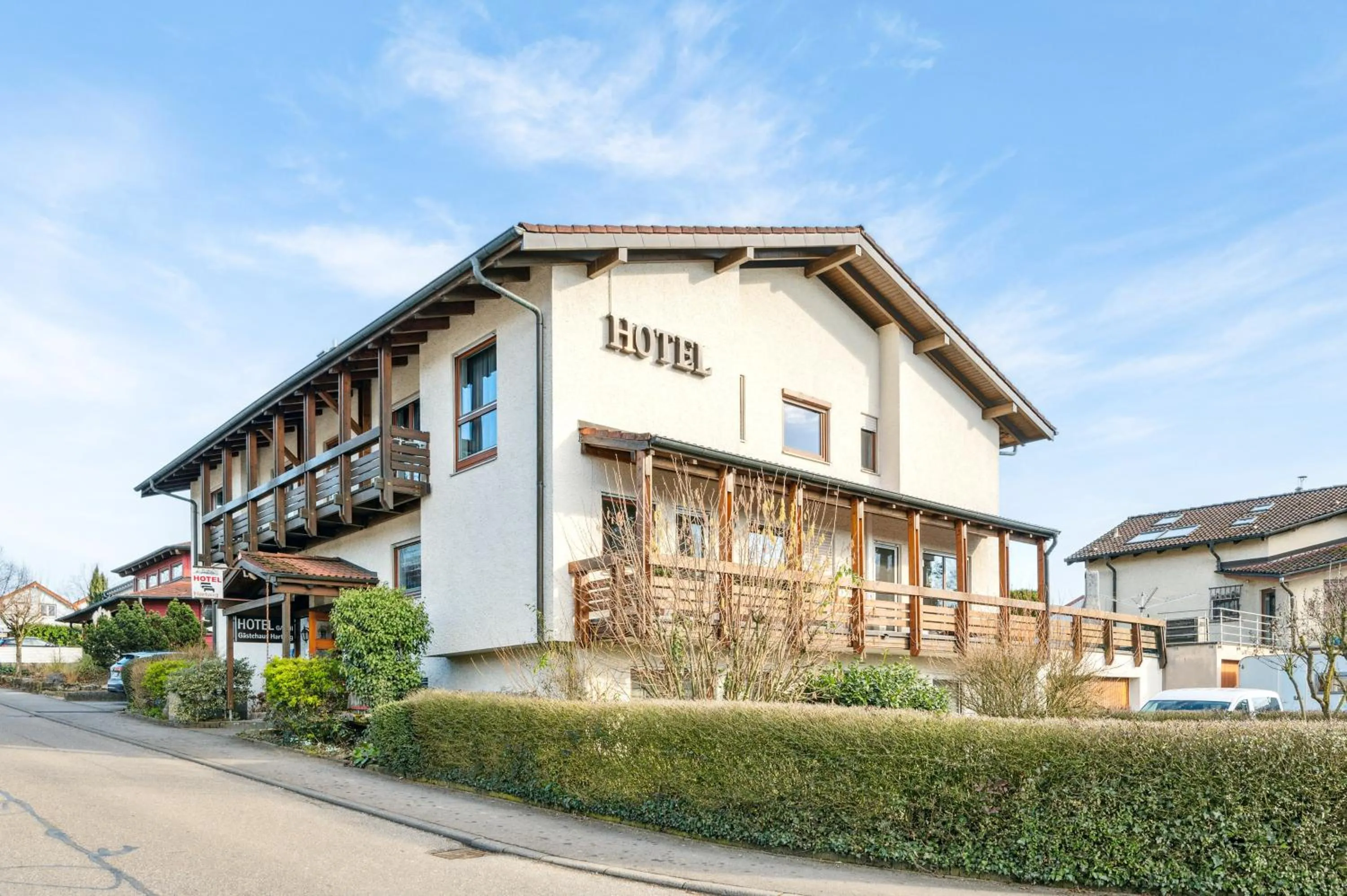 Property building in Gästehaus Hartwig