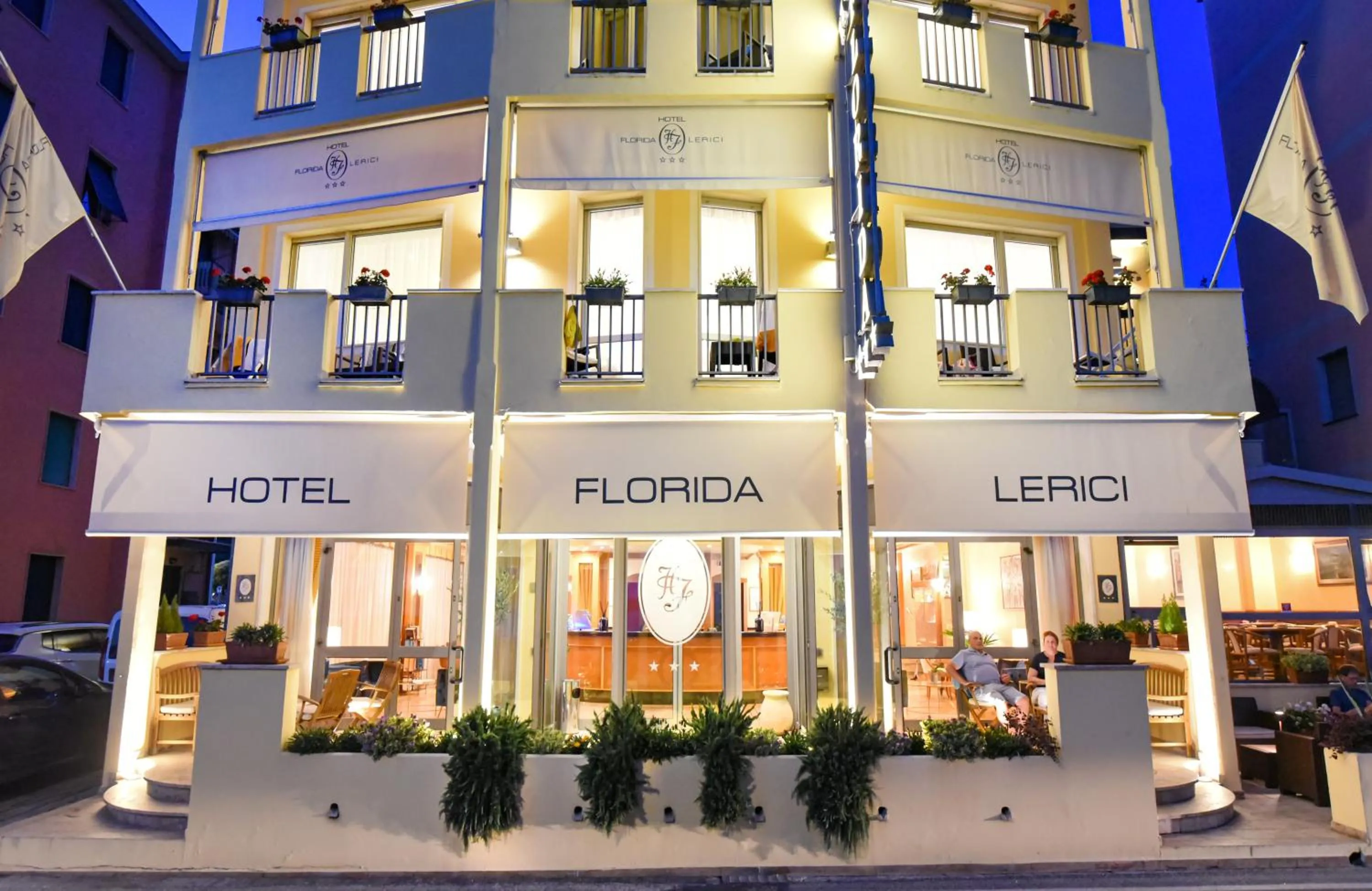 Property building in Hotel Florida Lerici