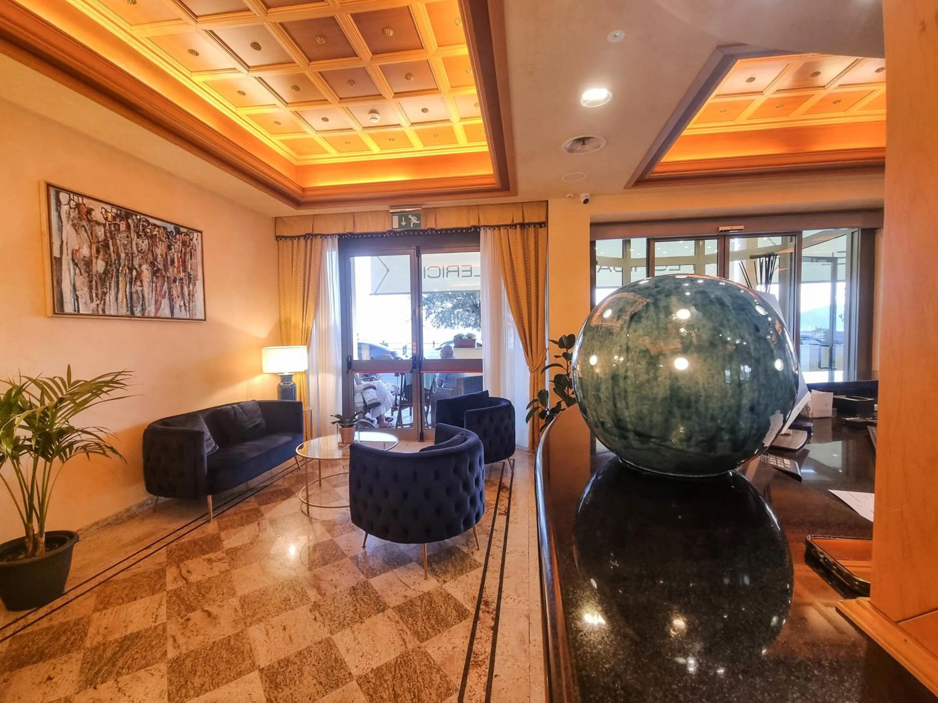 Lobby or reception in Hotel Florida Lerici