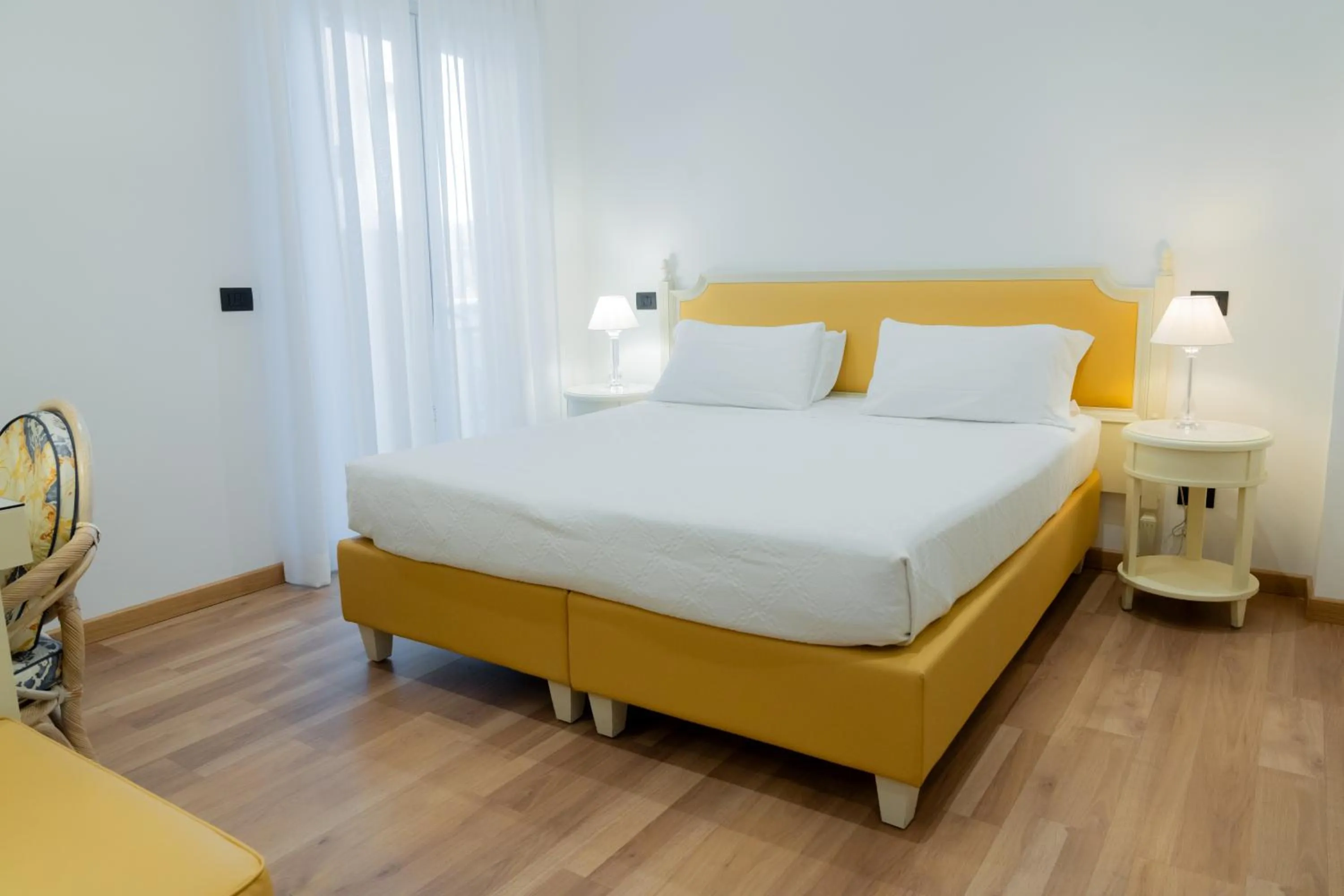 Bed in Hotel Florida Lerici