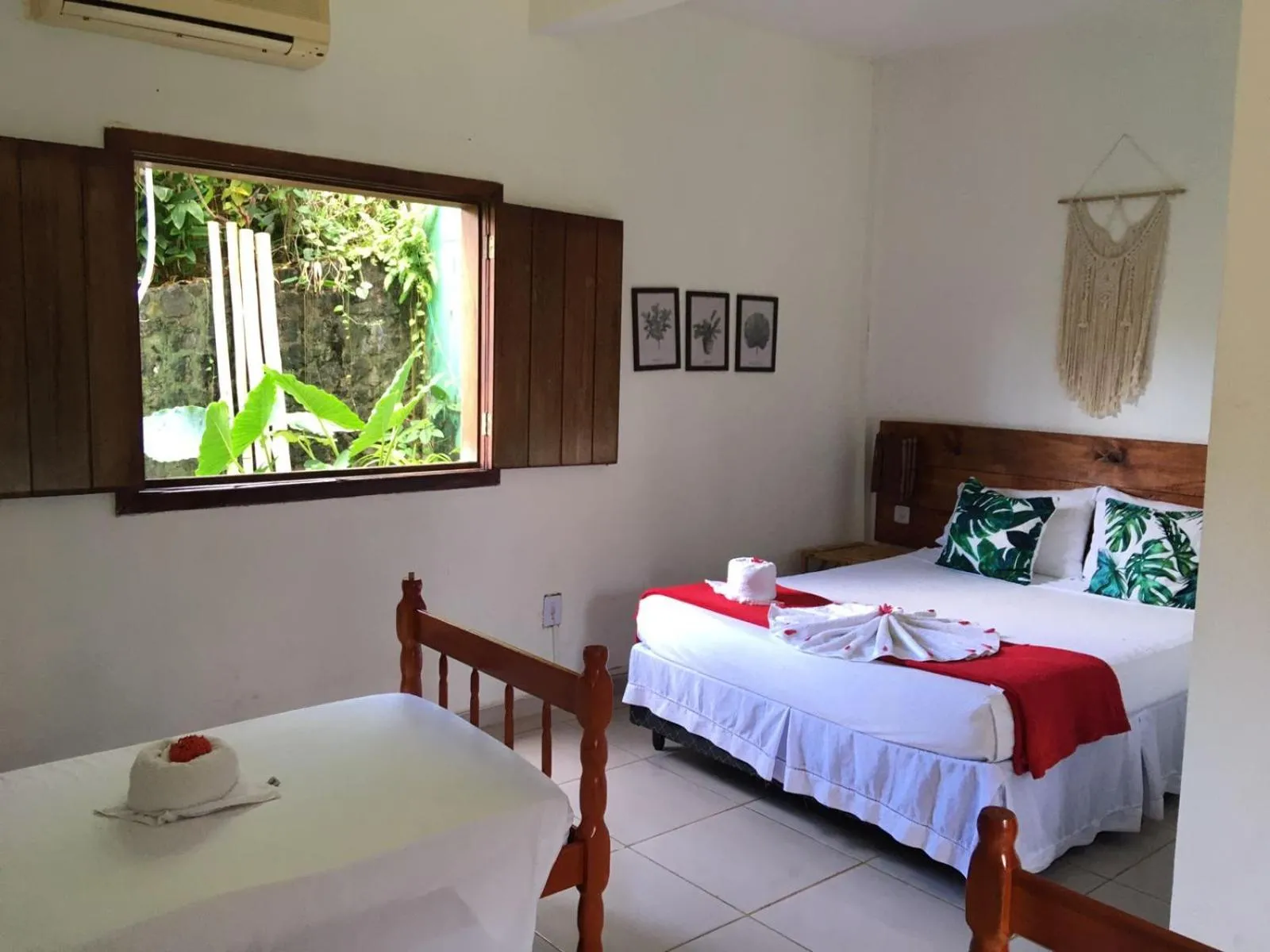 Bedroom, Bed in Pousada Bicho Preguiça