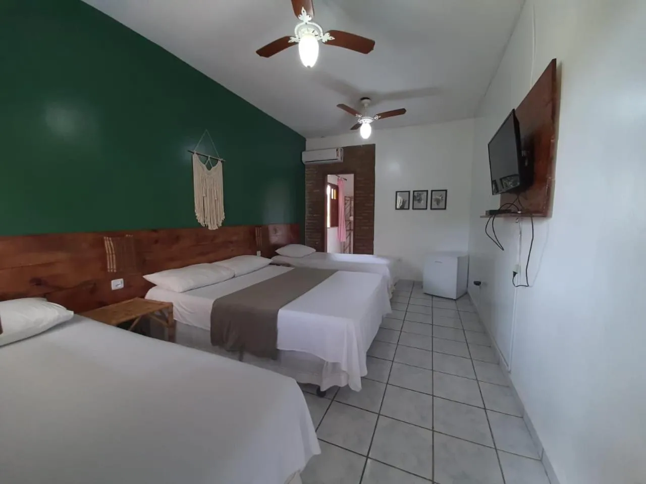 Bedroom, Bed in Pousada Bicho Preguiça