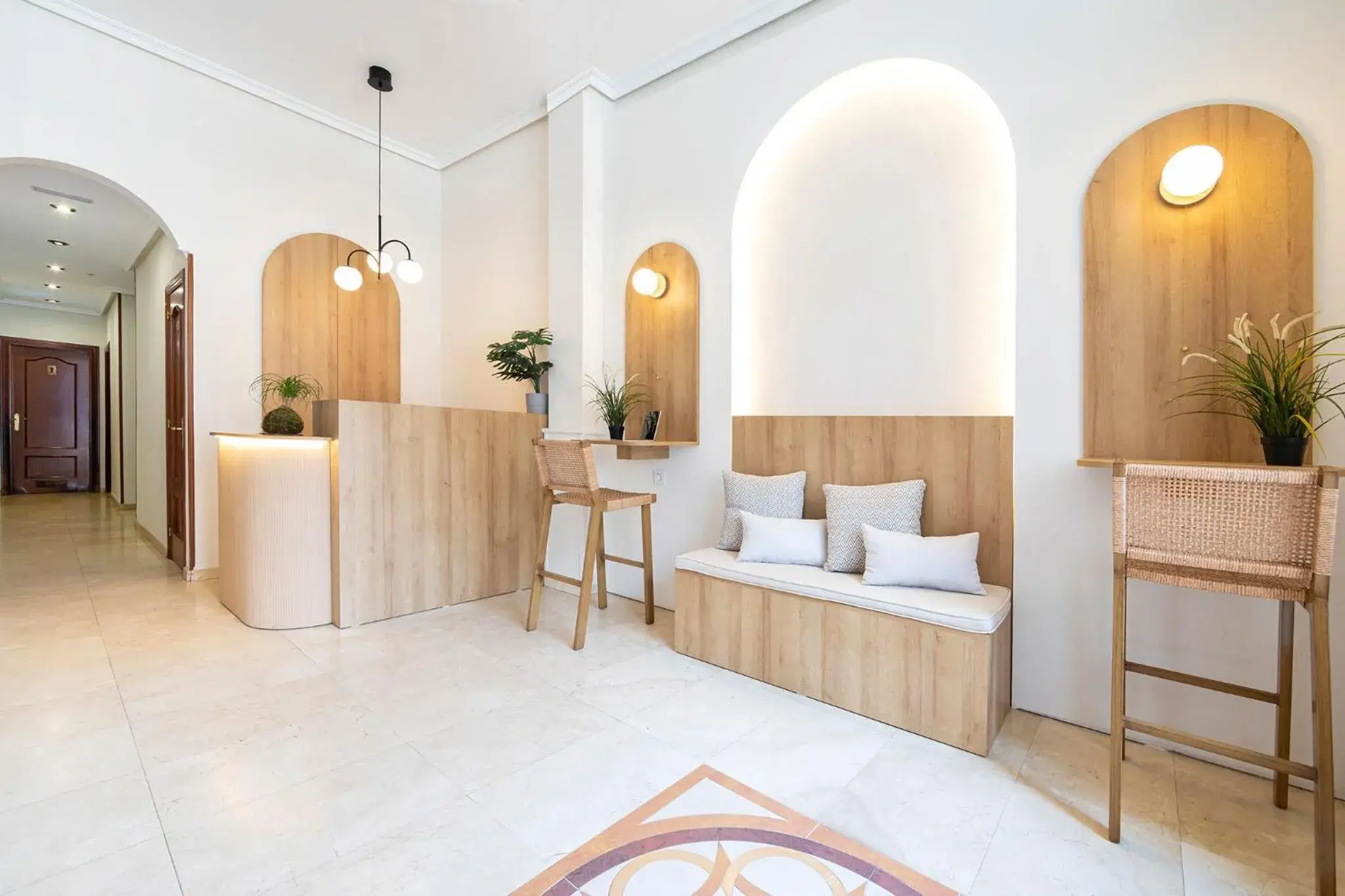 Lobby or reception in Hotel Puerto de Candás Lobby or reception in Hotel Puerto de Candás