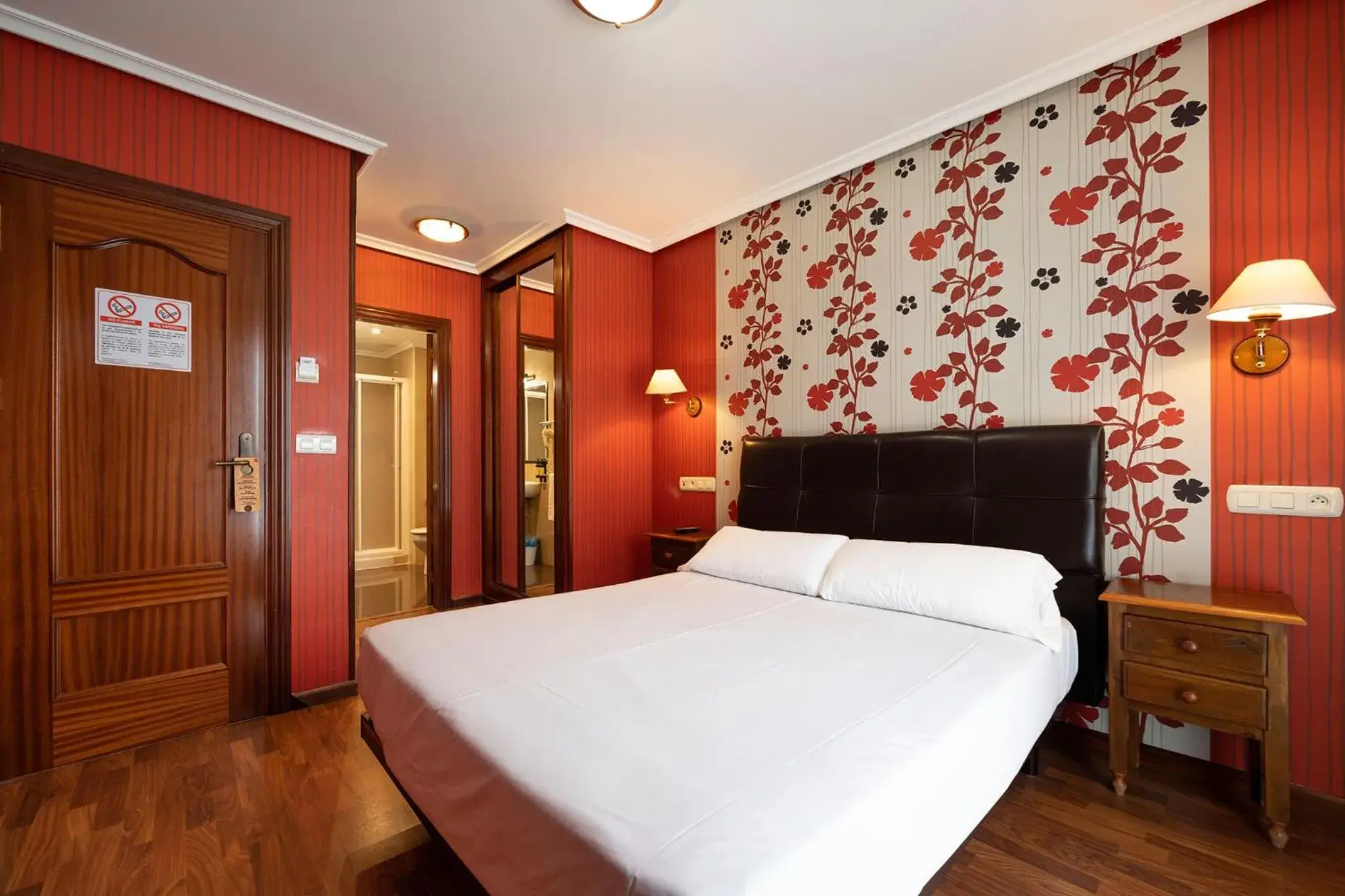 Bed in Hotel Puerto de Candás Bed in Hotel Puerto de Candás