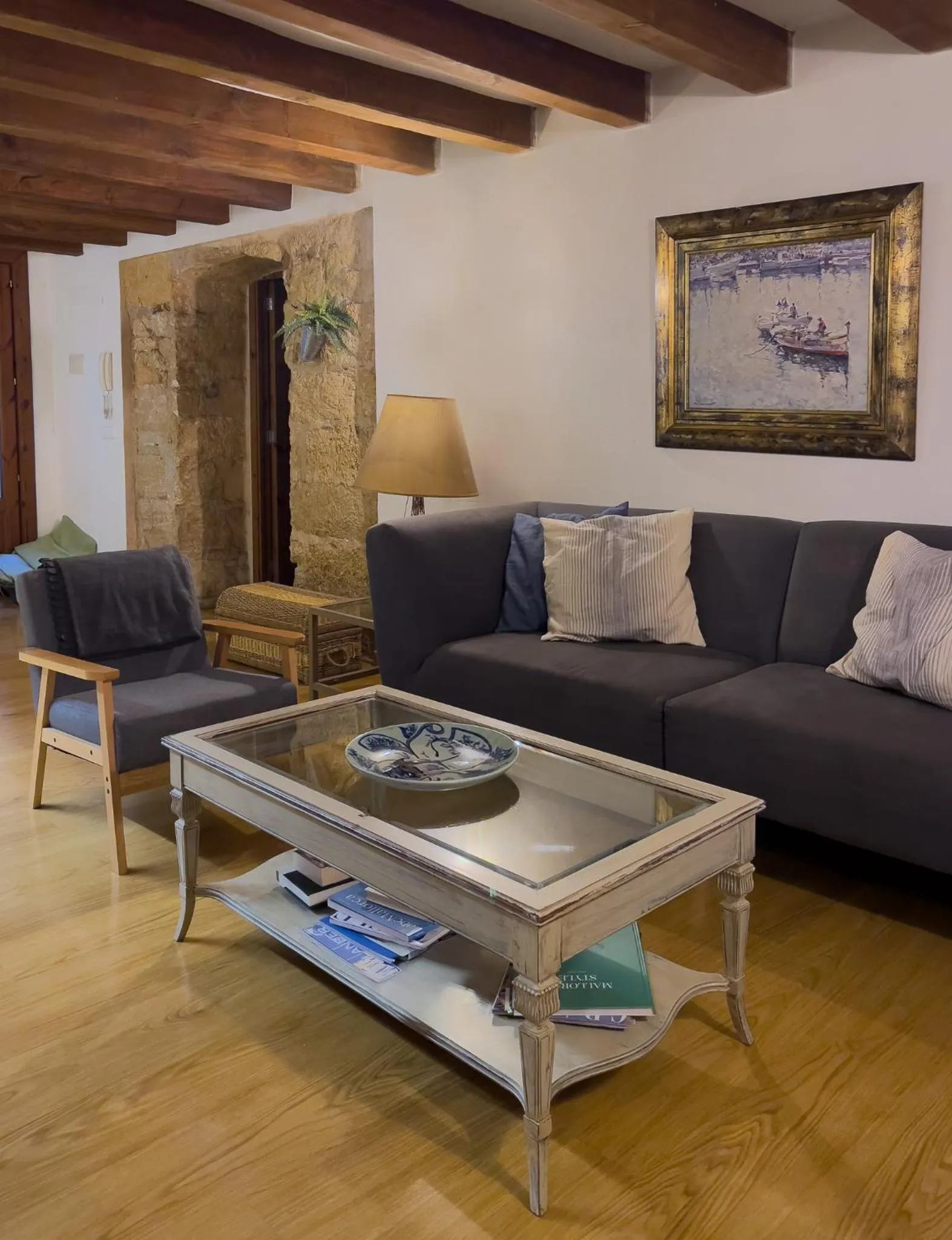 Living room in Ramón Llull House