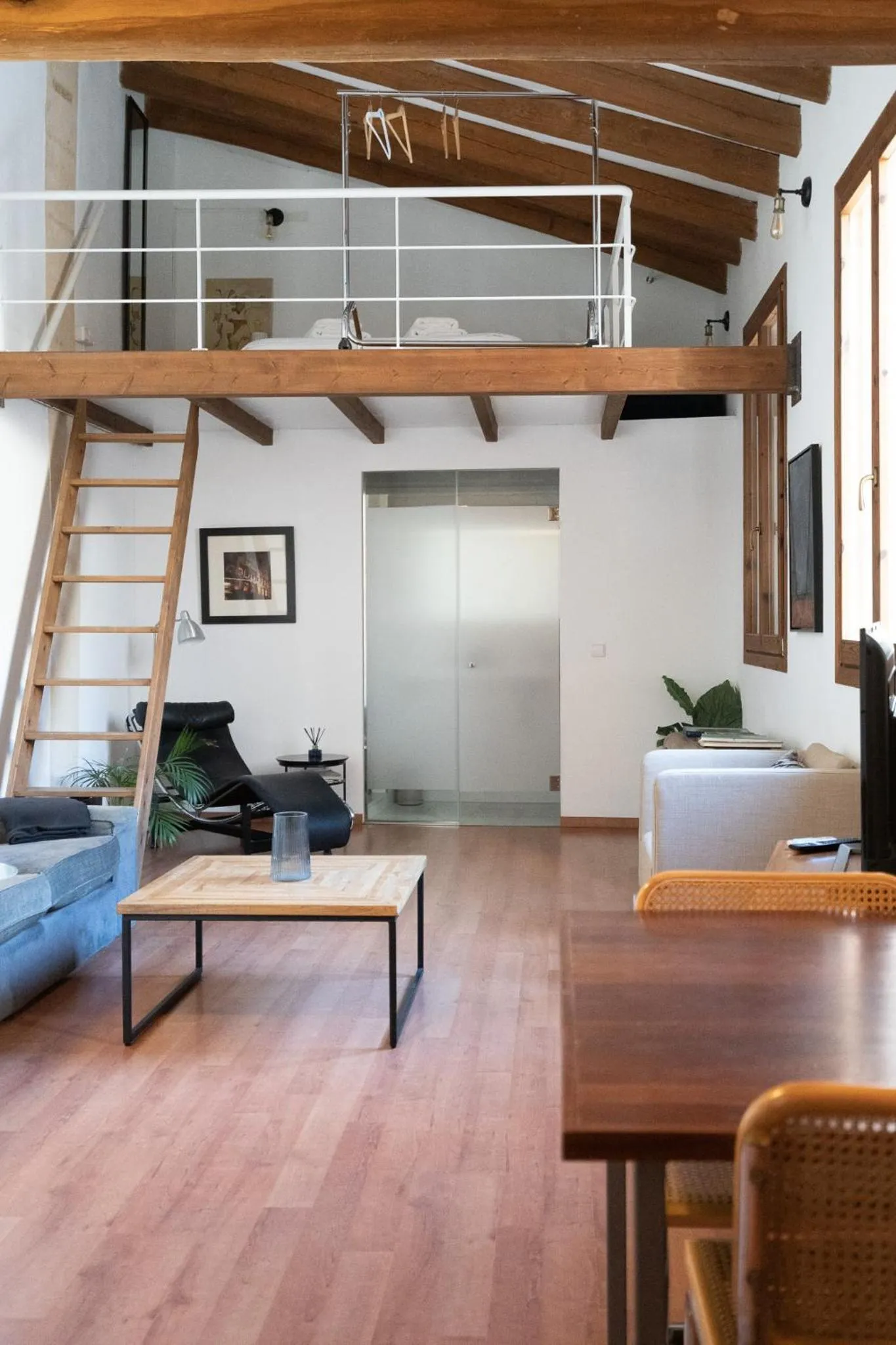 Living room in Ramón Llull House