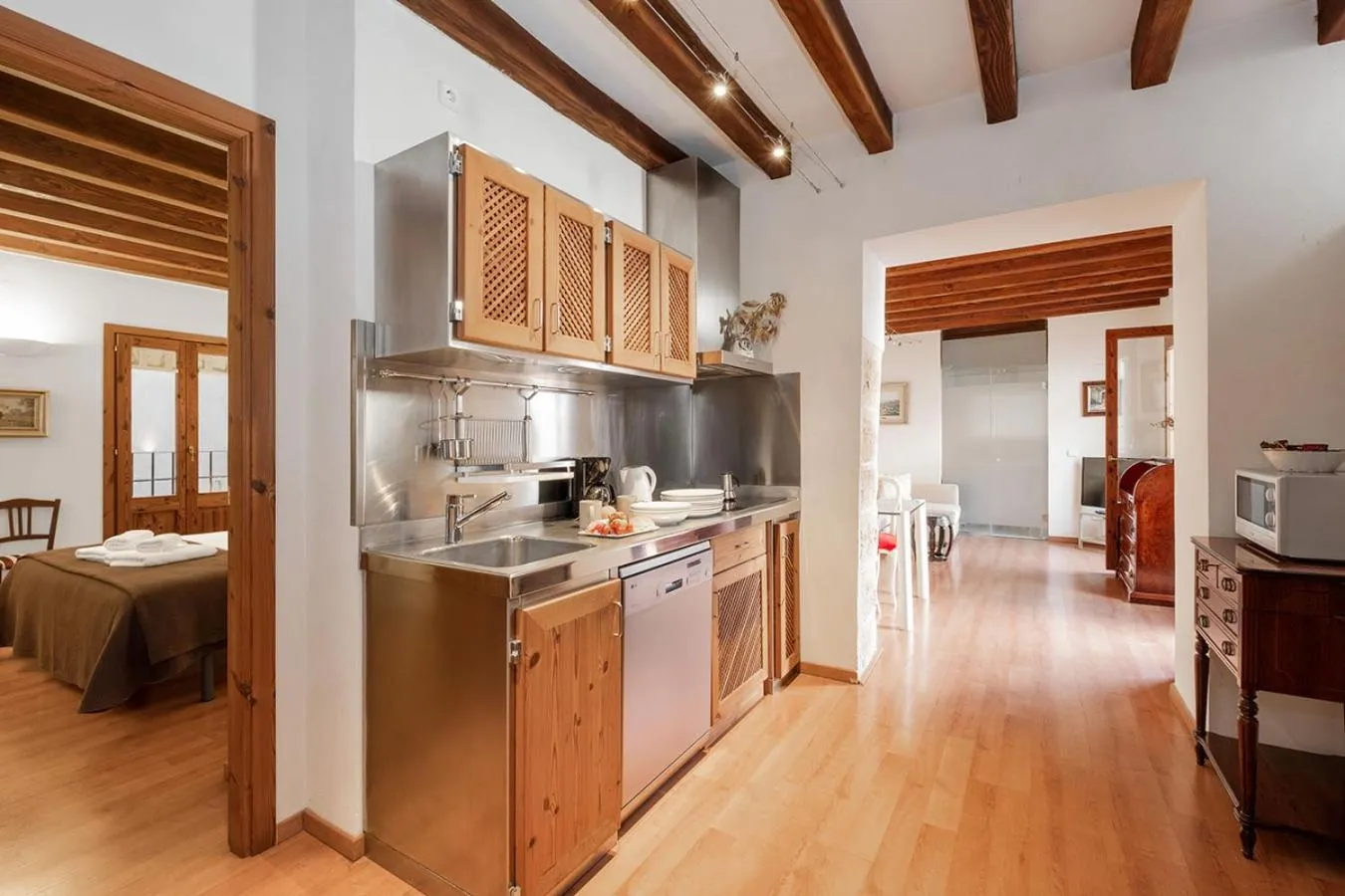 Kitchen or kitchenette in Ramón Llull House