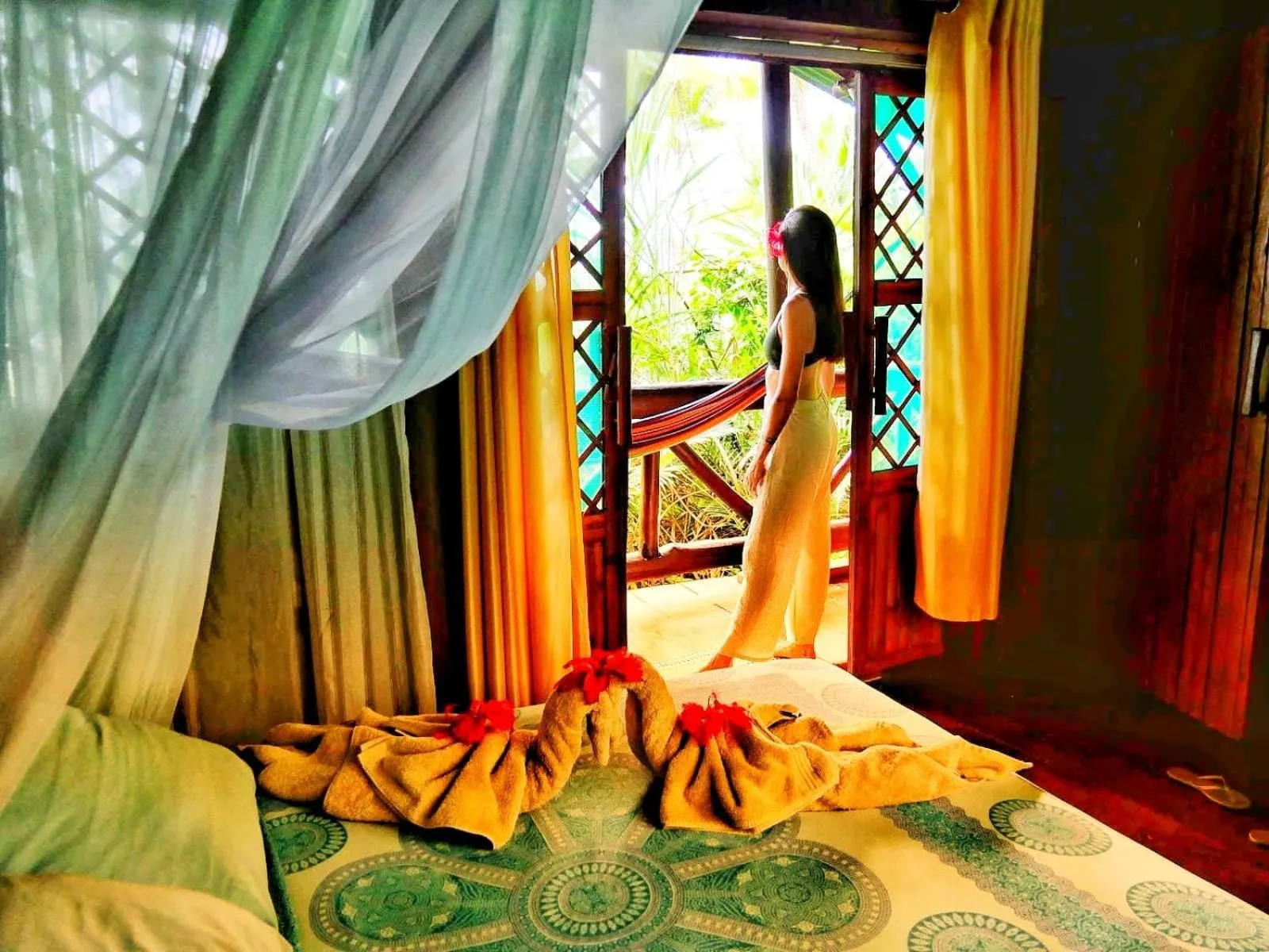 Bedroom in Ocean Forest Ecolodge