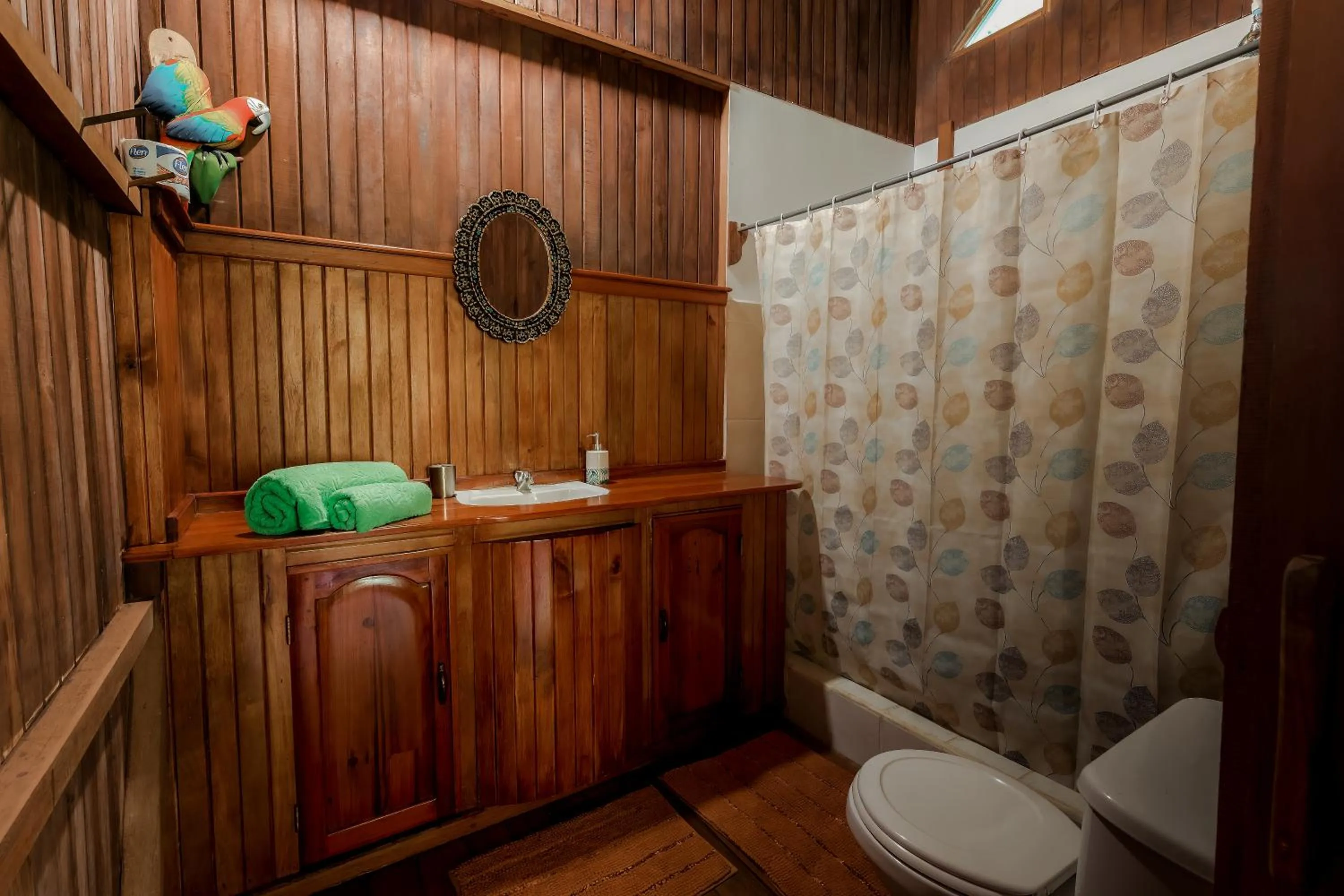 Shower in Ocean Forest Ecolodge