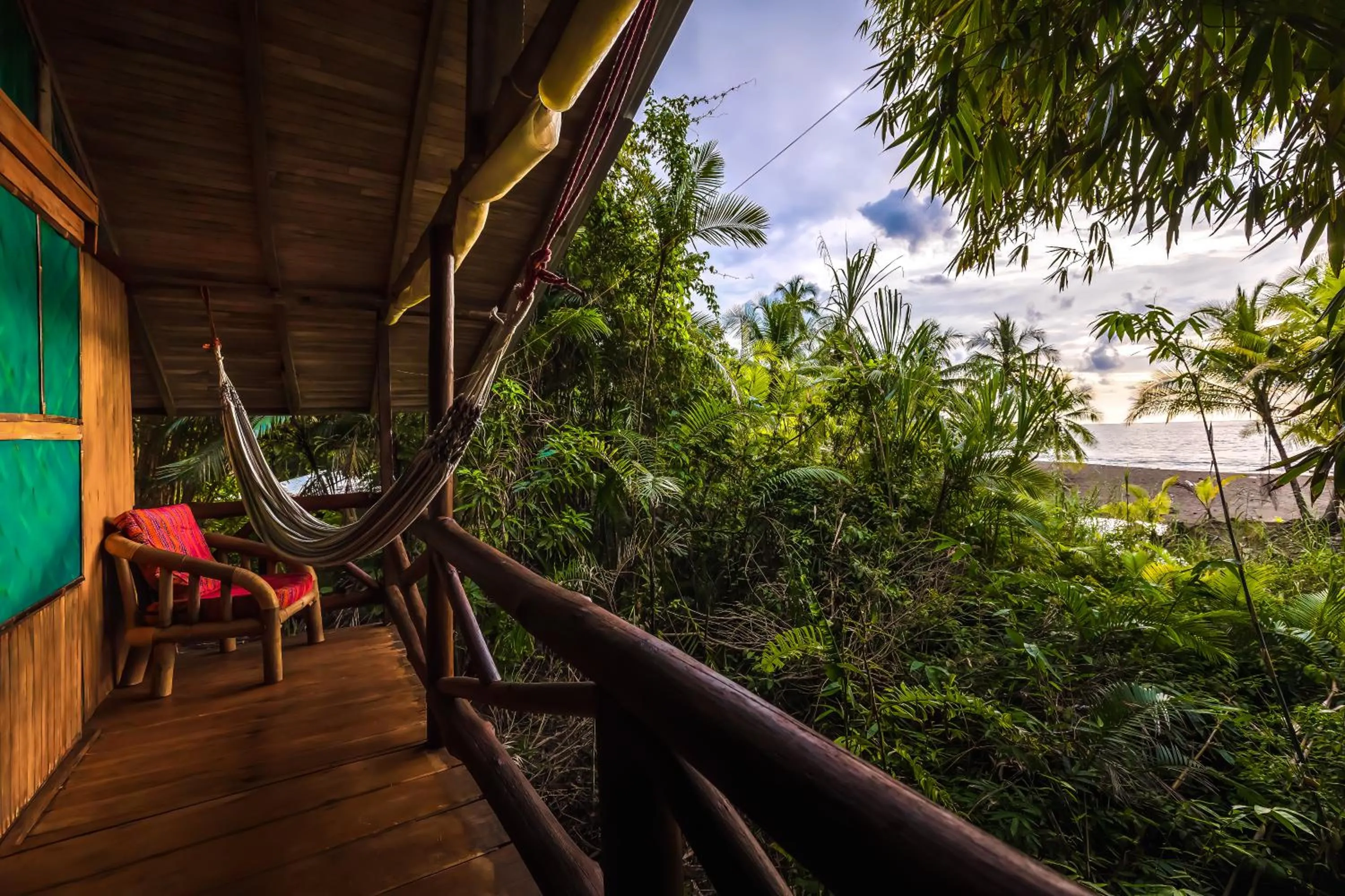 Facade/entrance in Ocean Forest Ecolodge