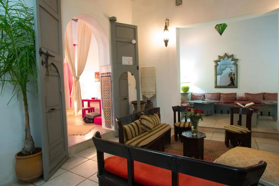 Lobby or reception in Riad Safir