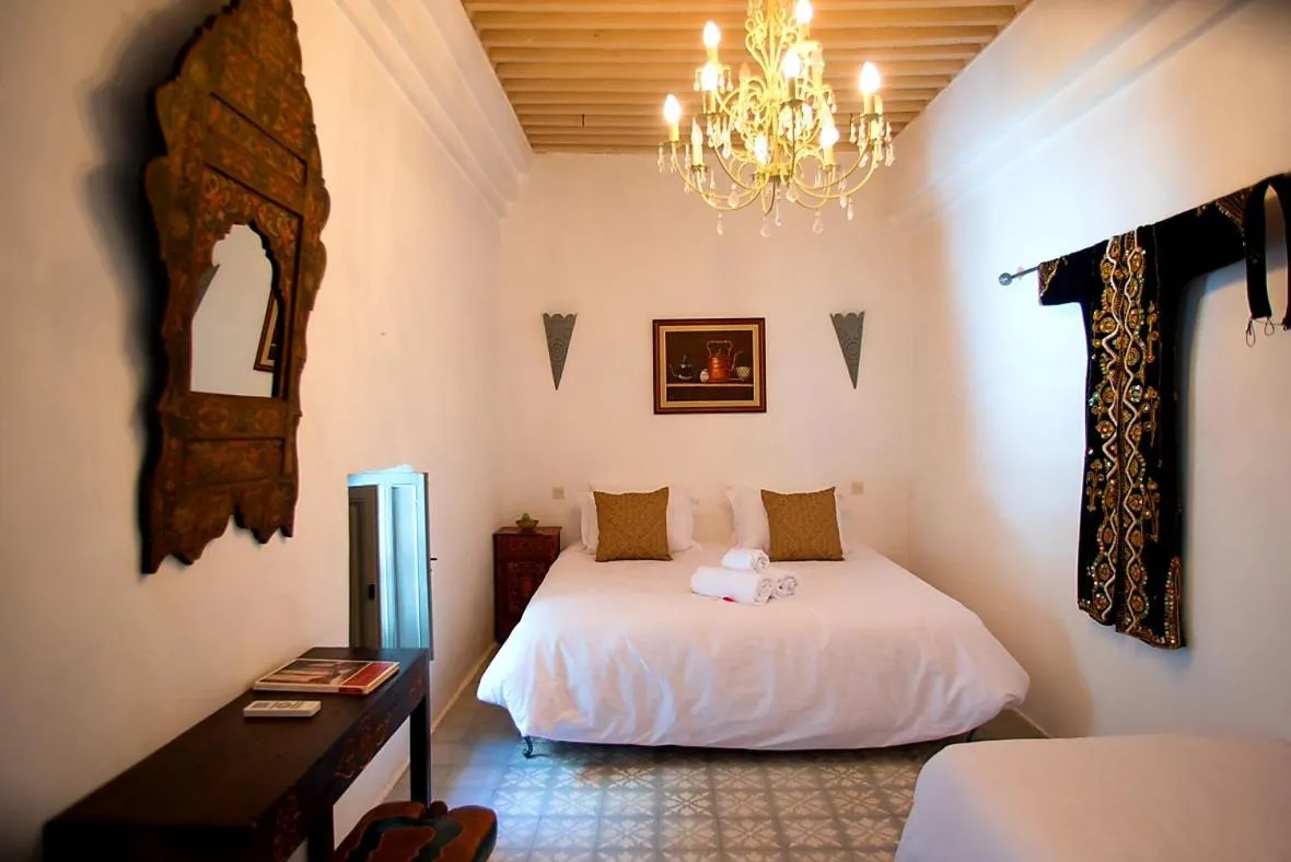 Bed in Riad Safir