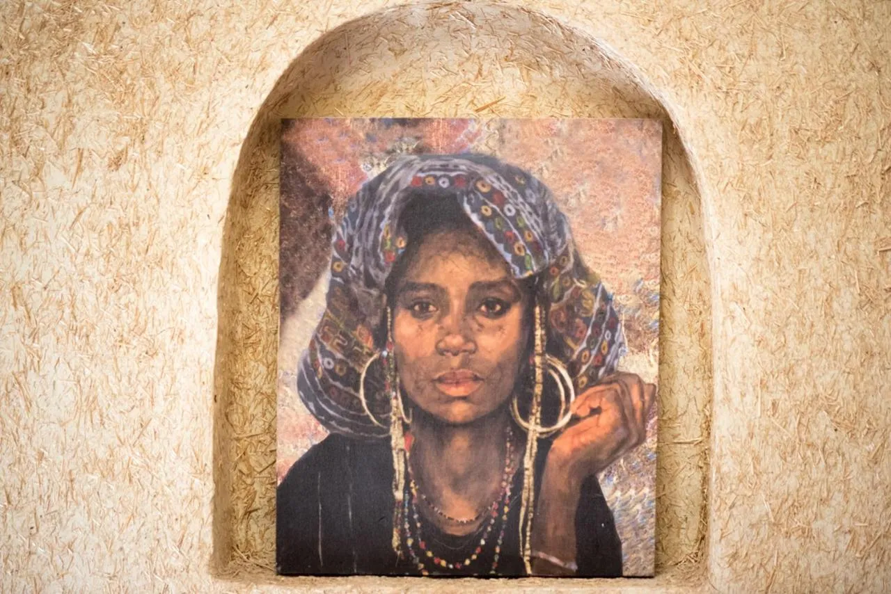 Decorative detail in Riad Safir