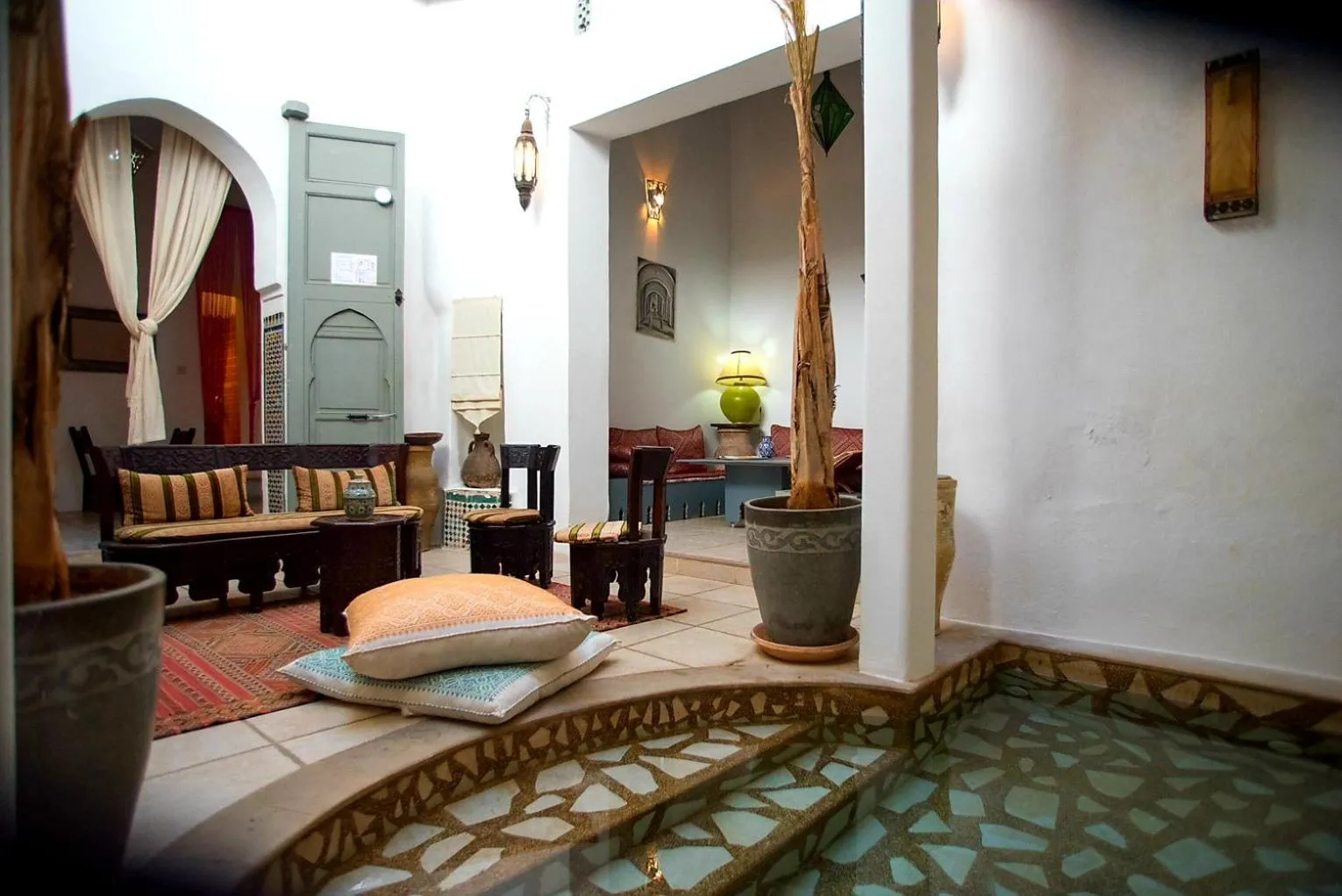 Bed in Riad Safir