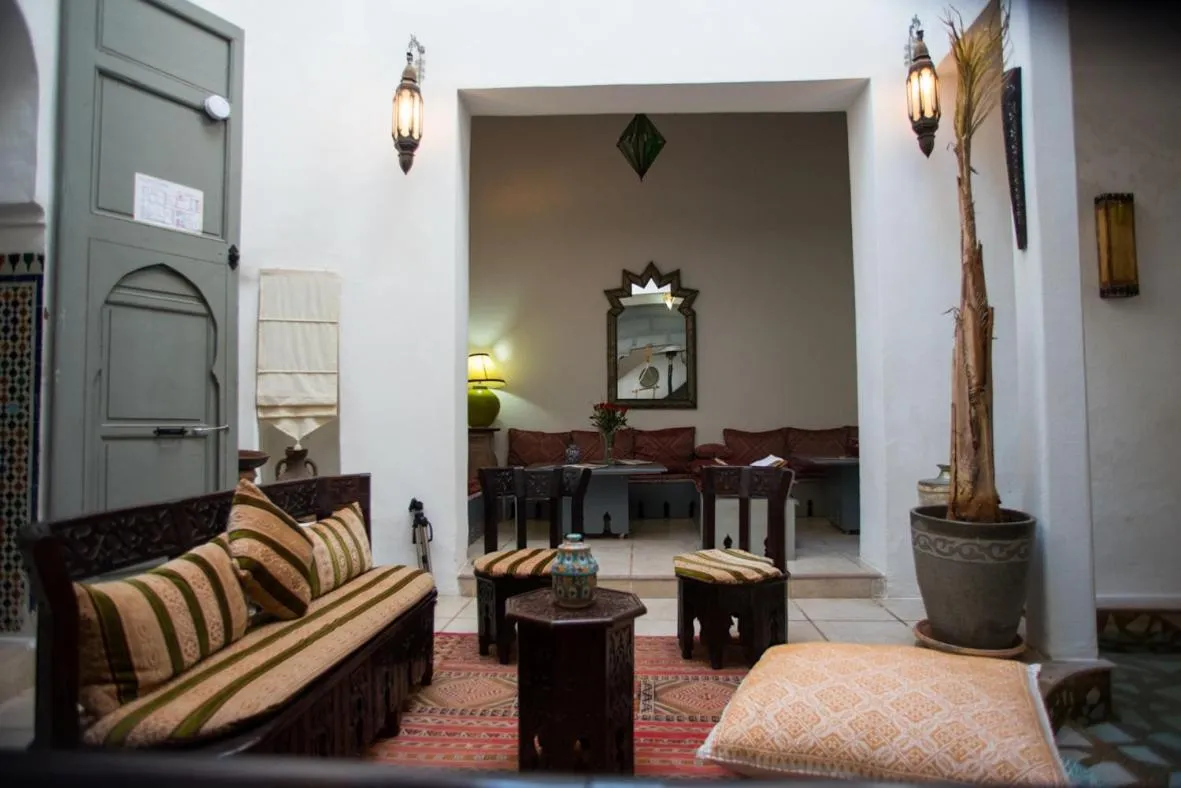 Lobby or reception in Riad Safir