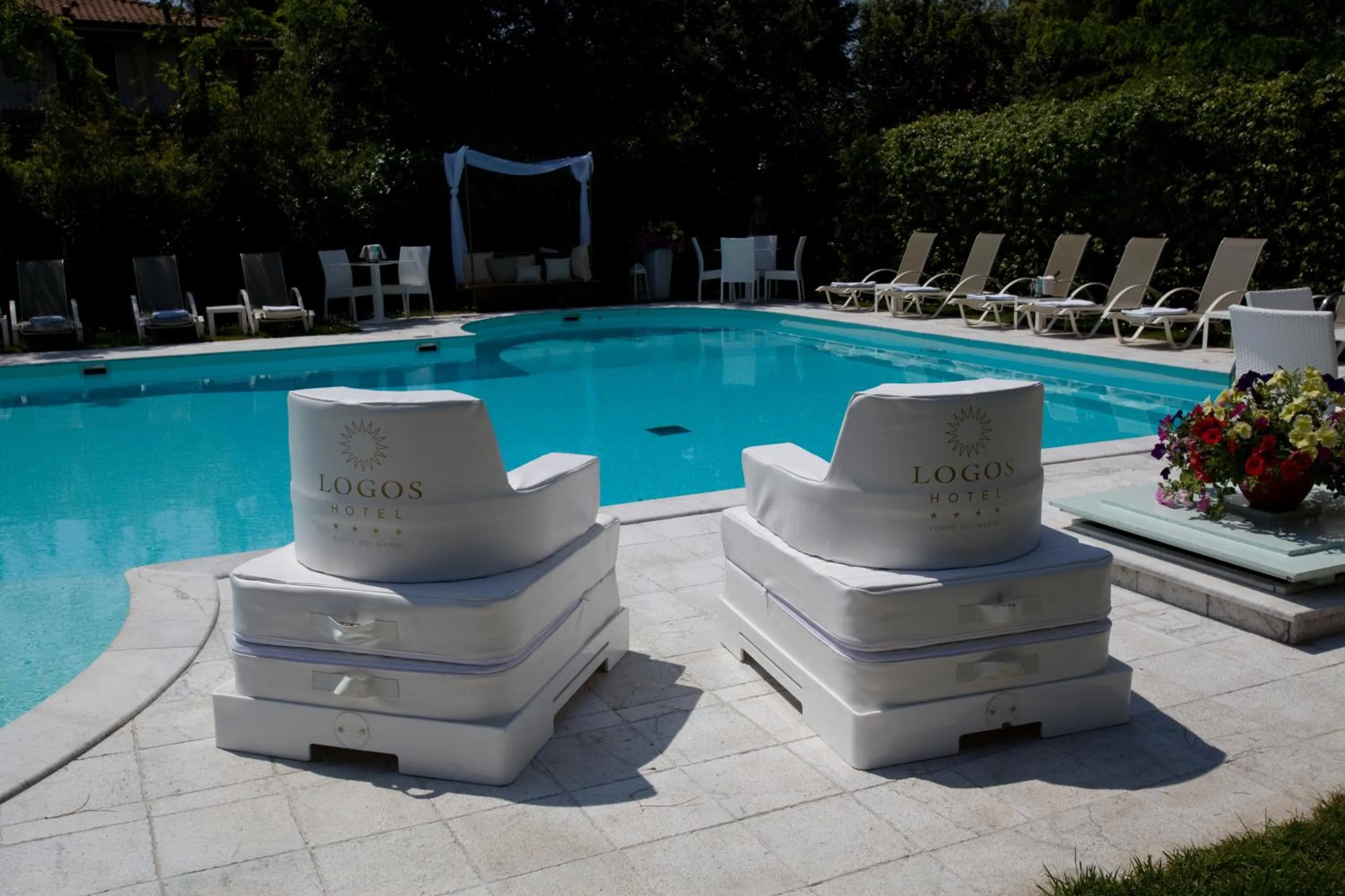 Swimming pool in JR Resort Logos Forte dei Marmi