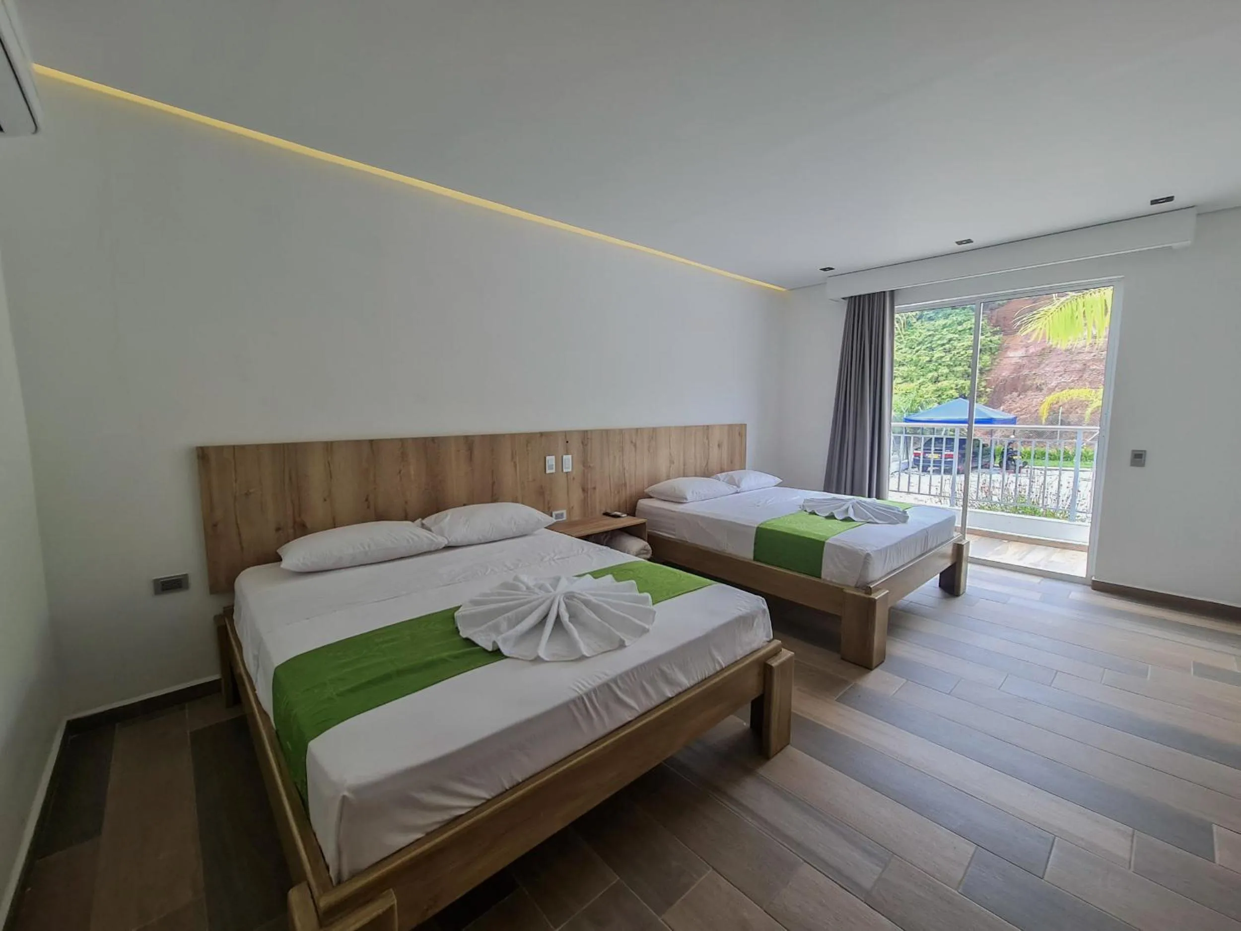 Bed in Hotel Monte Bello