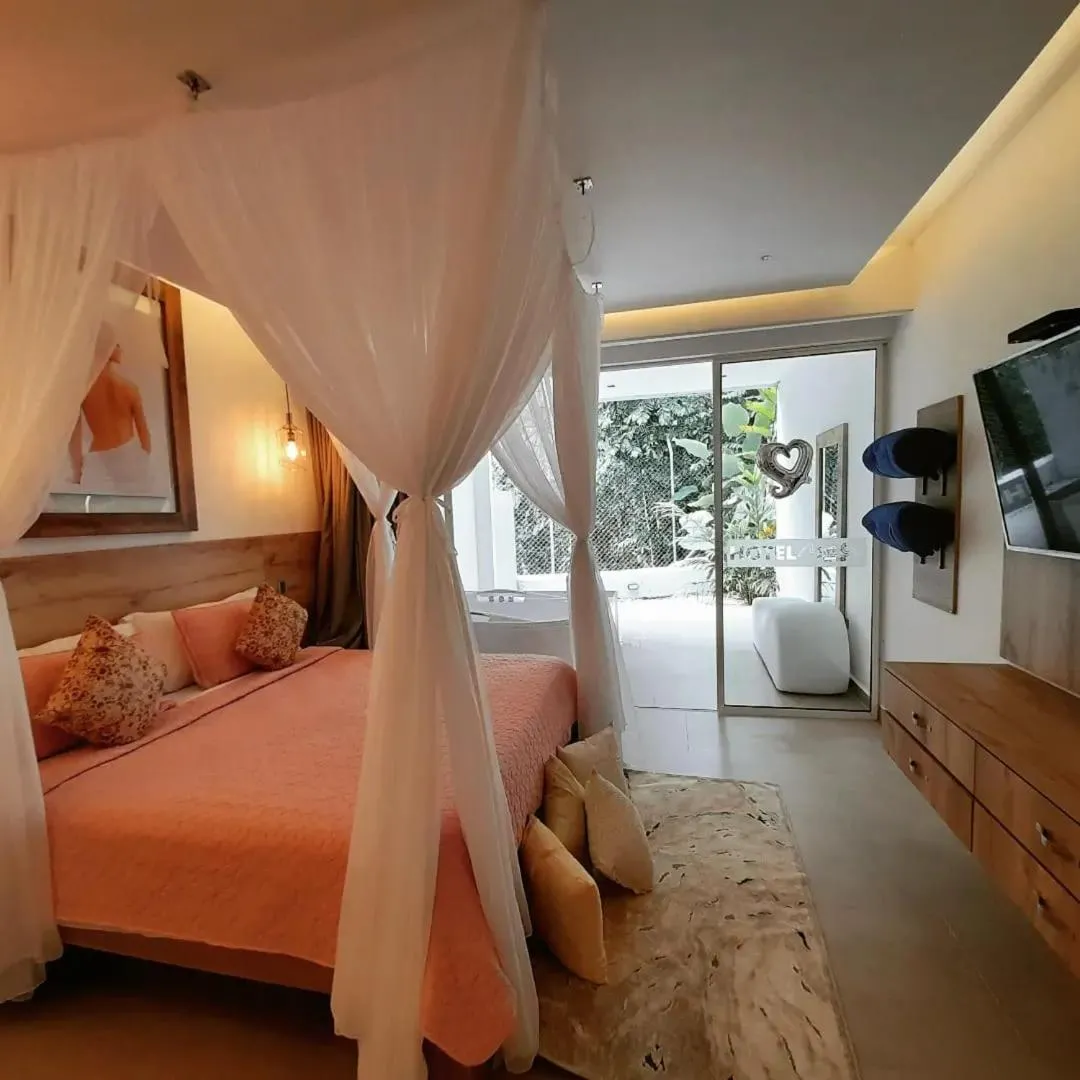Bed in Hotel Monte Bello