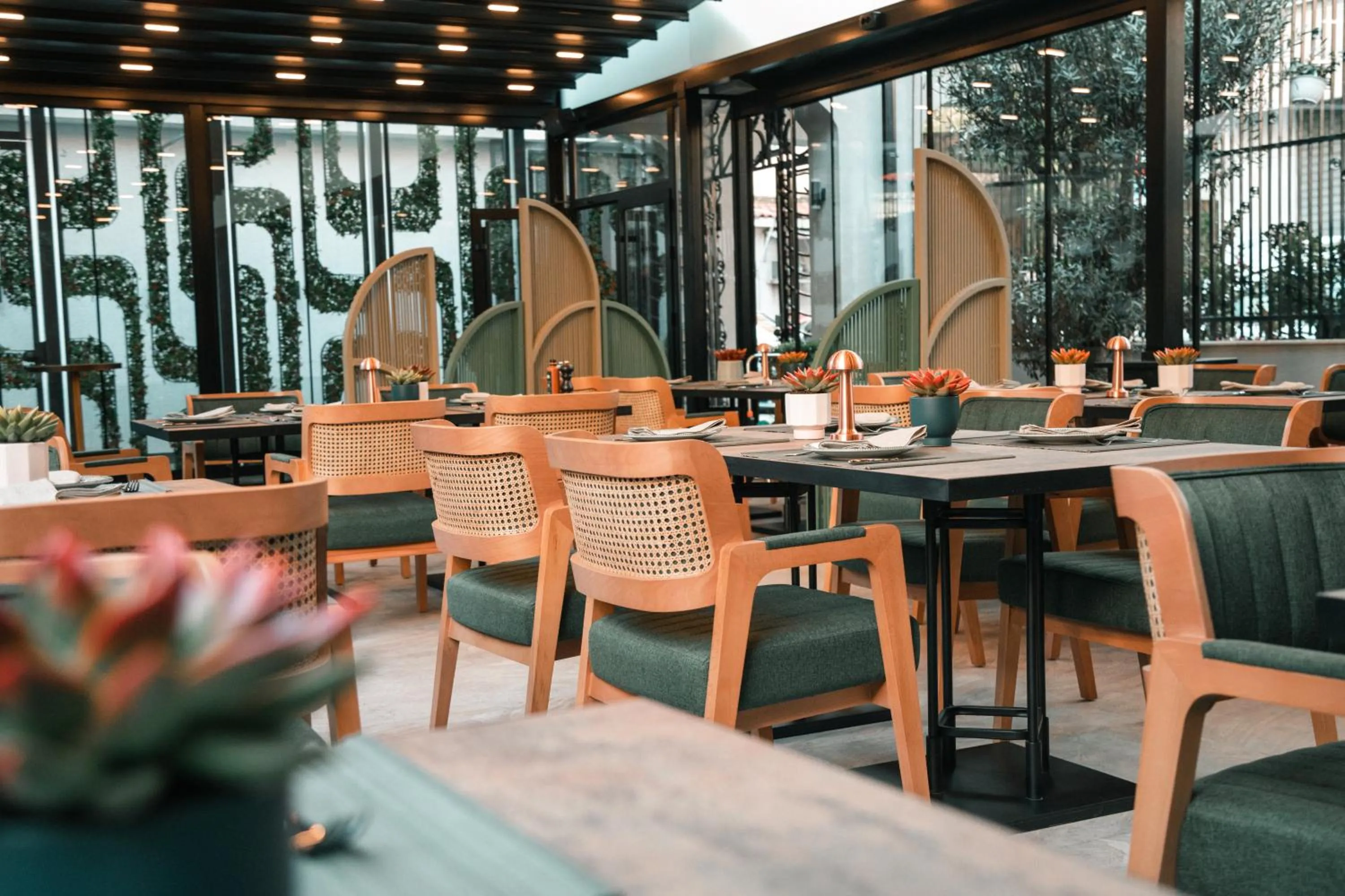 Restaurant/places to eat in Triss Hotel