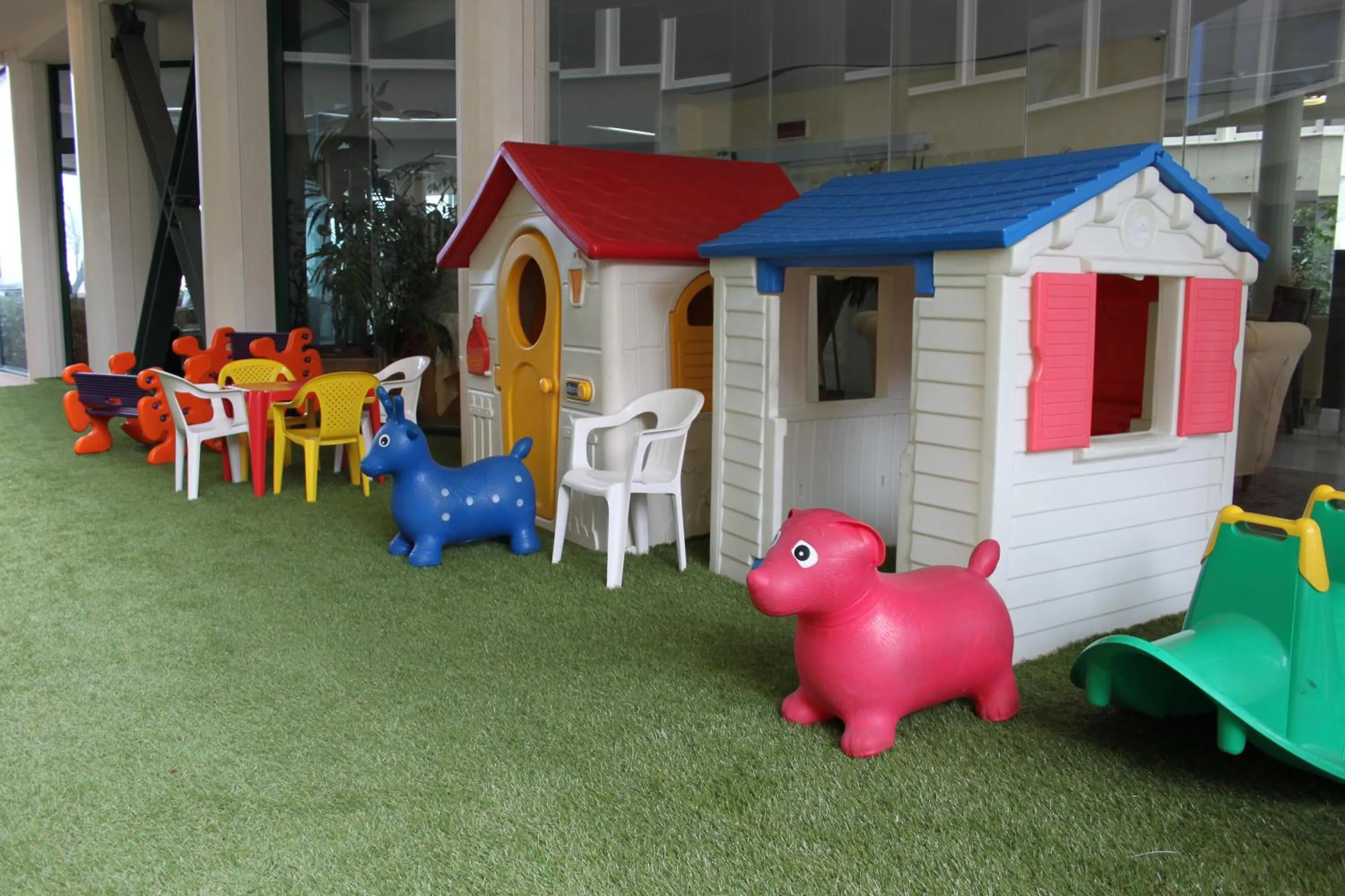 Children play ground in Park Hotel Cattolica & Restaurant