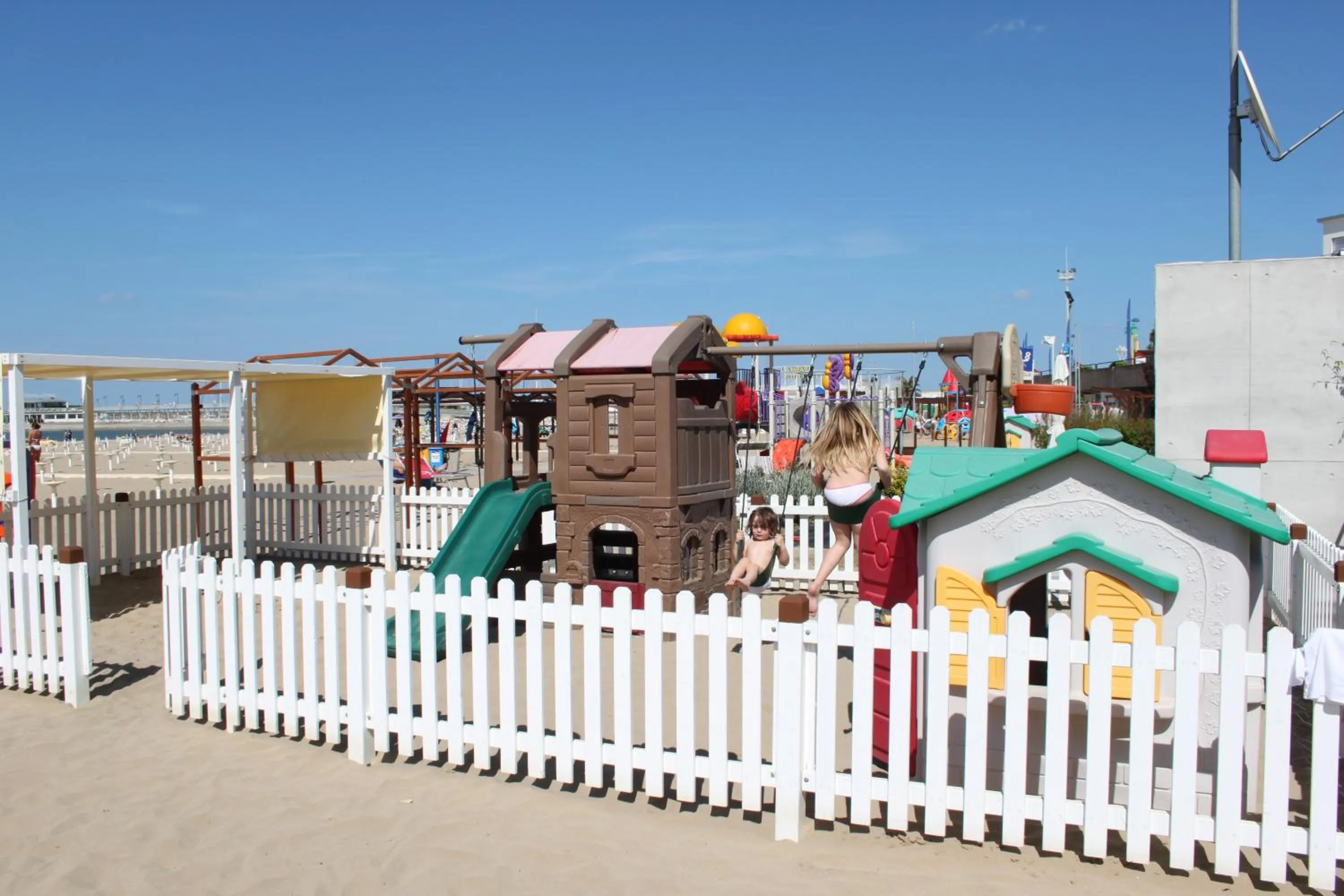 Children play ground in Park Hotel Cattolica & Restaurant