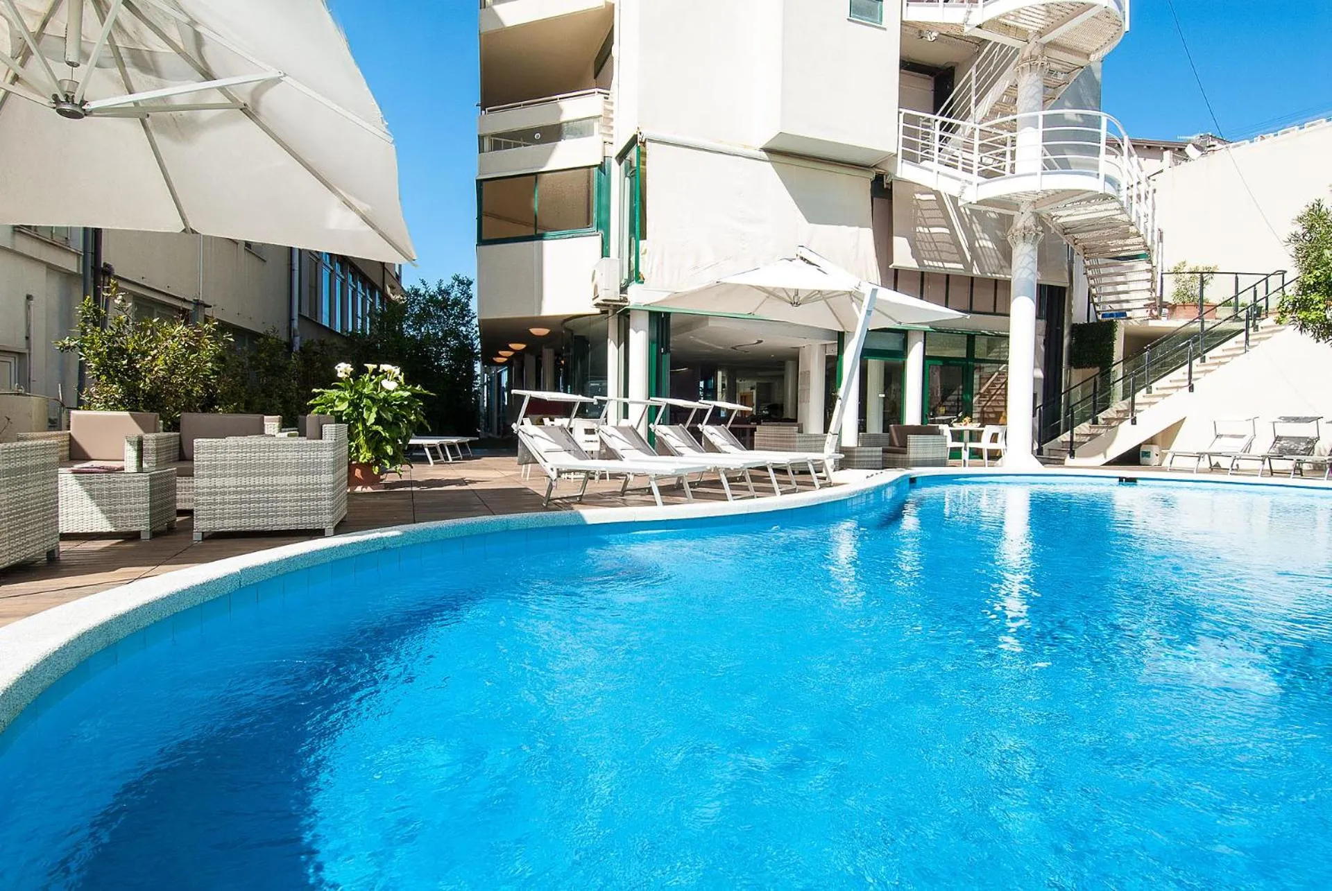 Swimming pool in Park Hotel Cattolica & Restaurant