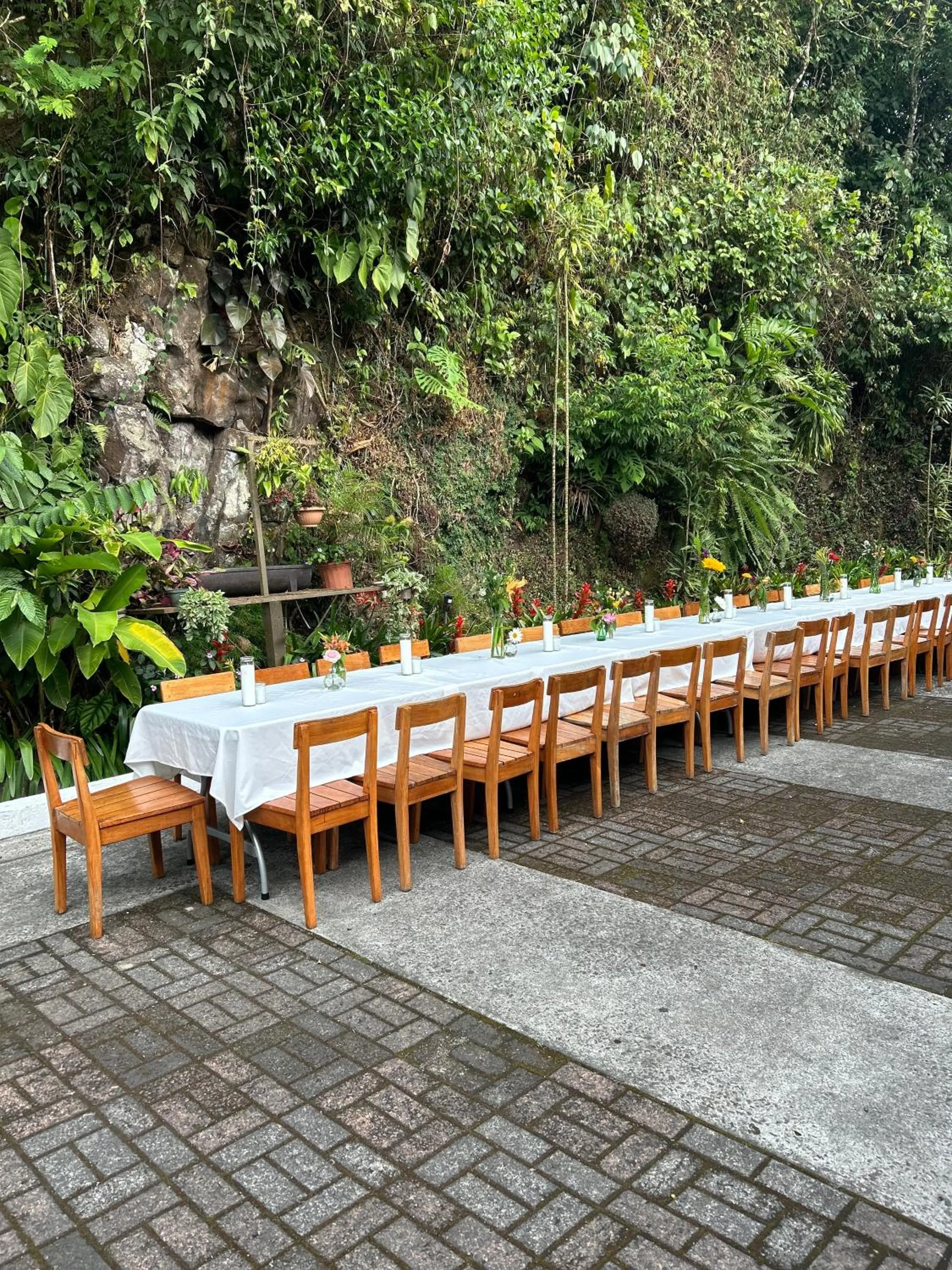 Patio in Hotel Ladera