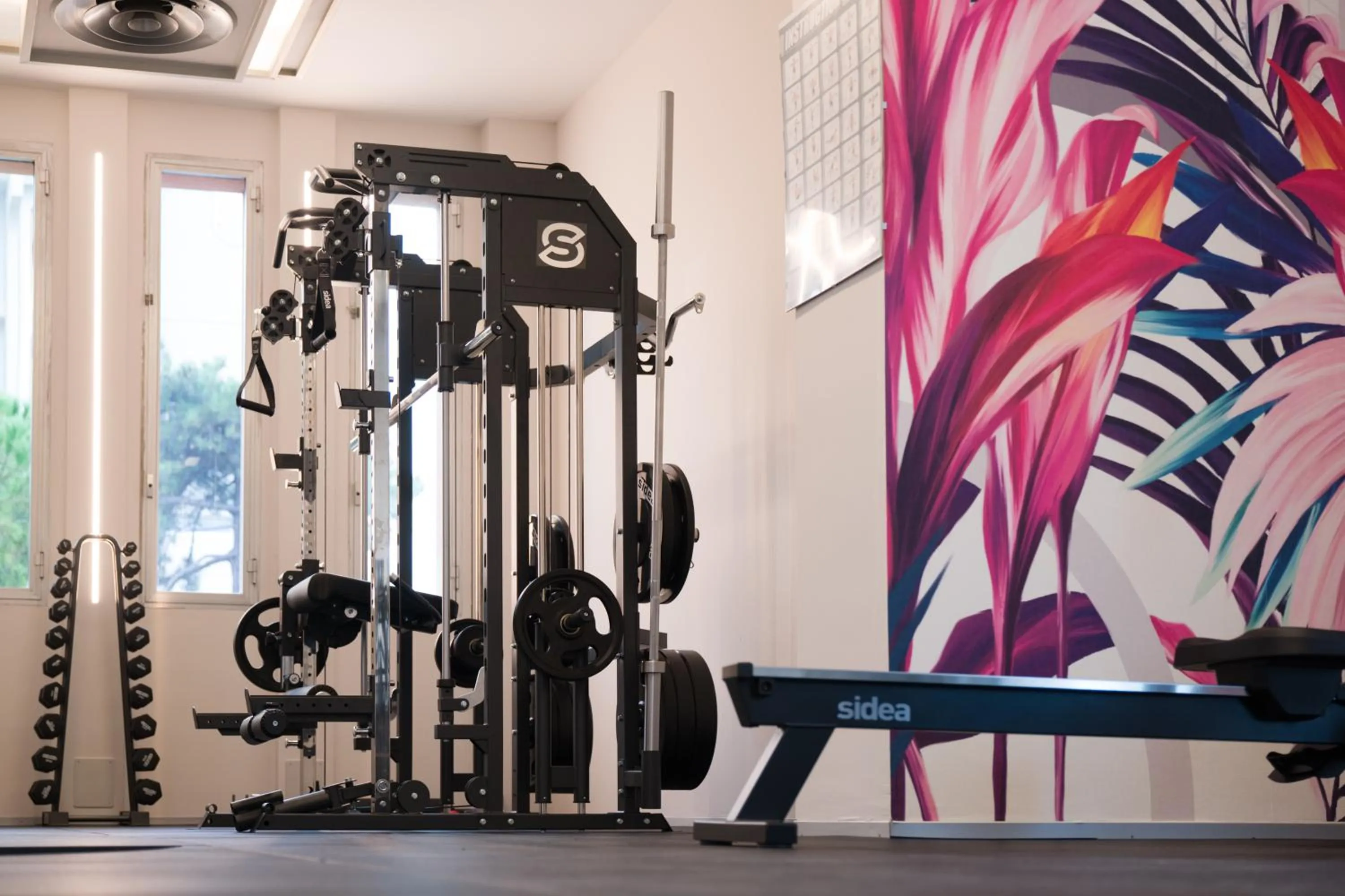 Fitness centre/facilities in Hotel Bellevue