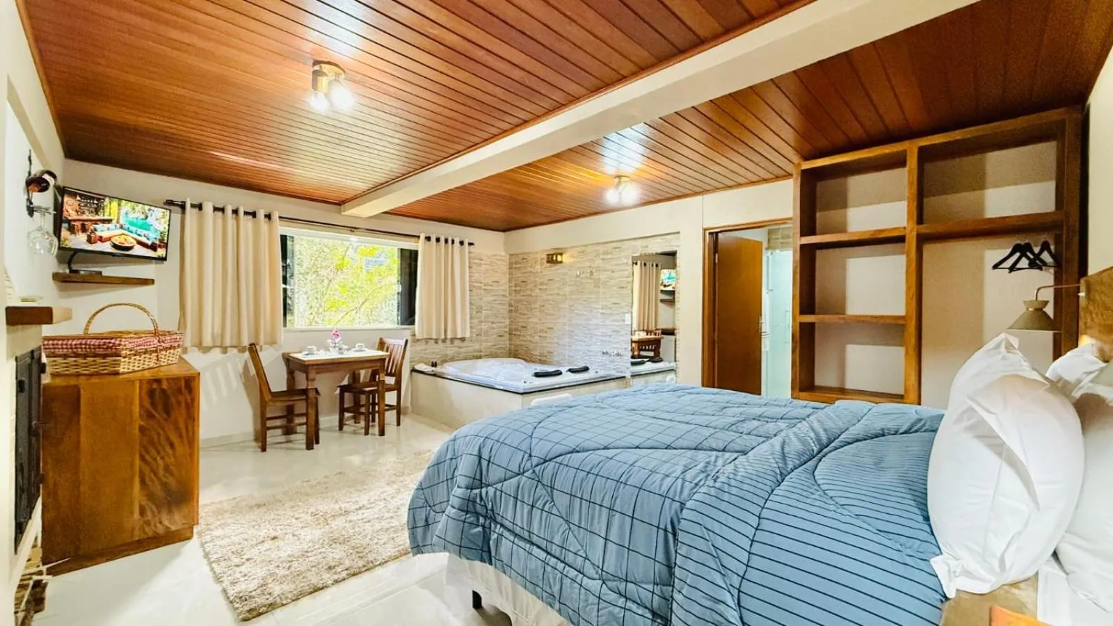 Bed in Vila Eremita Pousada
