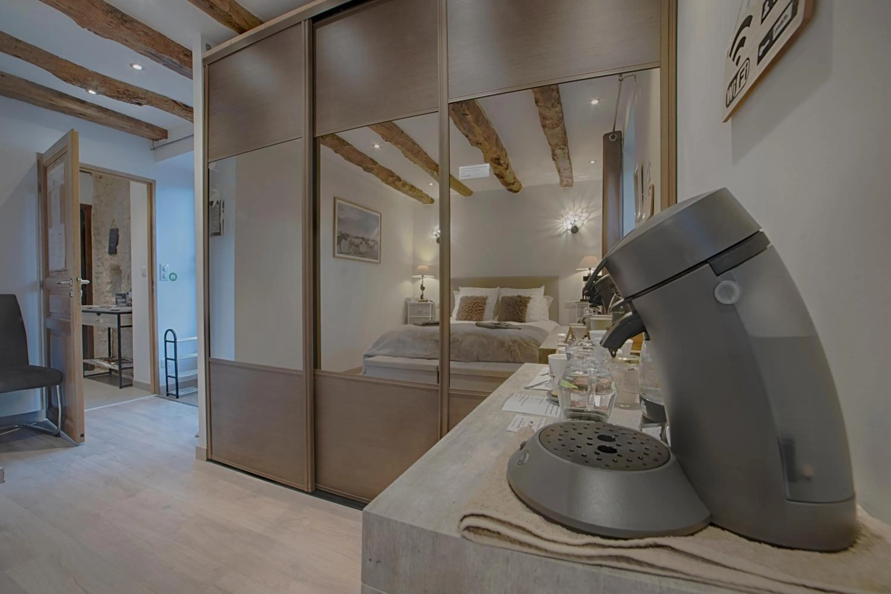 Bedroom in Ferme des Petites Oreilles 4 étoiles